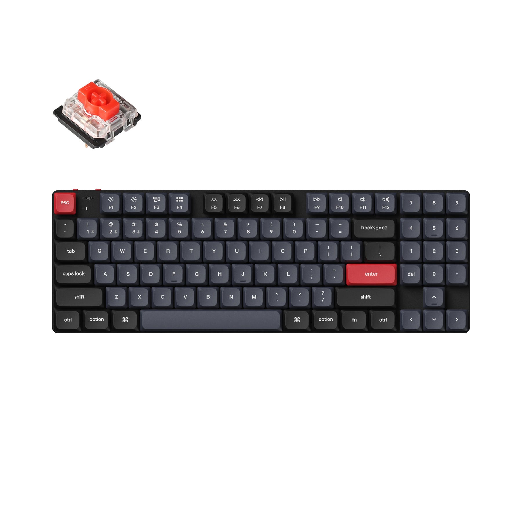 Clavier mécanique personnalisé sans fil Keychron K13 Pro QMK/VIA (disposition US ANSI)