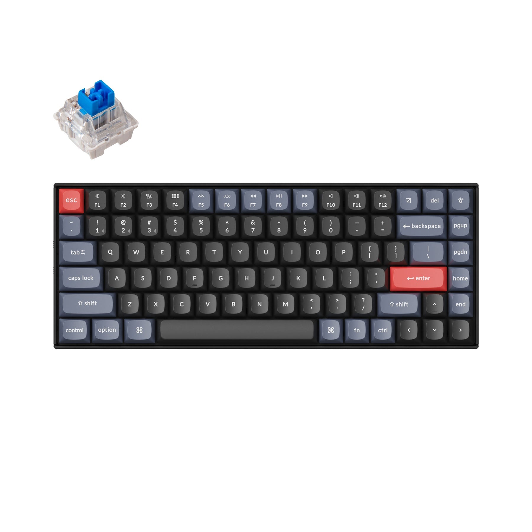 Clavier mécanique sans fil Keychron K2 Pro QMK/VIA (disposition US ANSI)