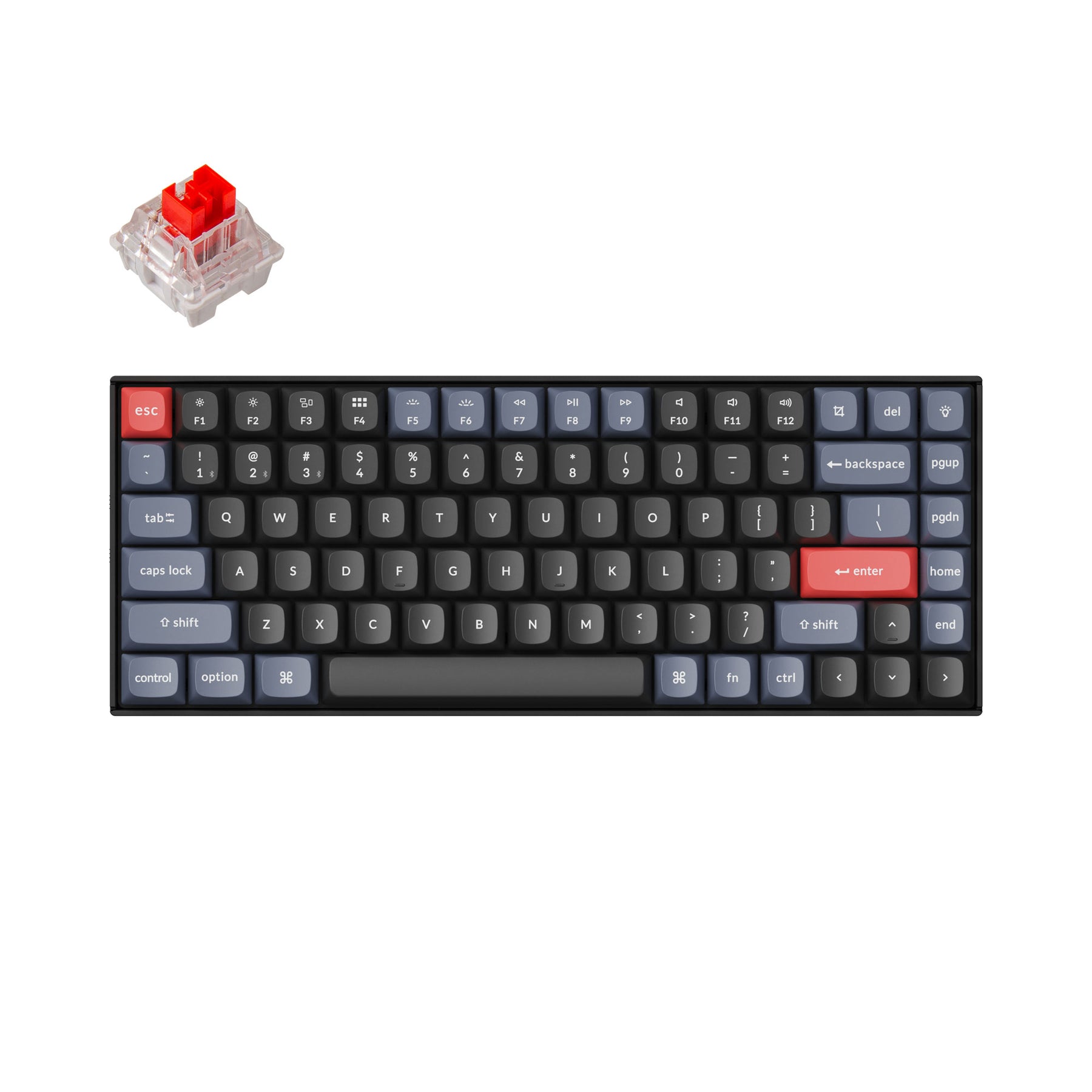 Clavier mécanique sans fil Keychron K2 Pro QMK/VIA (disposition US ANSI)