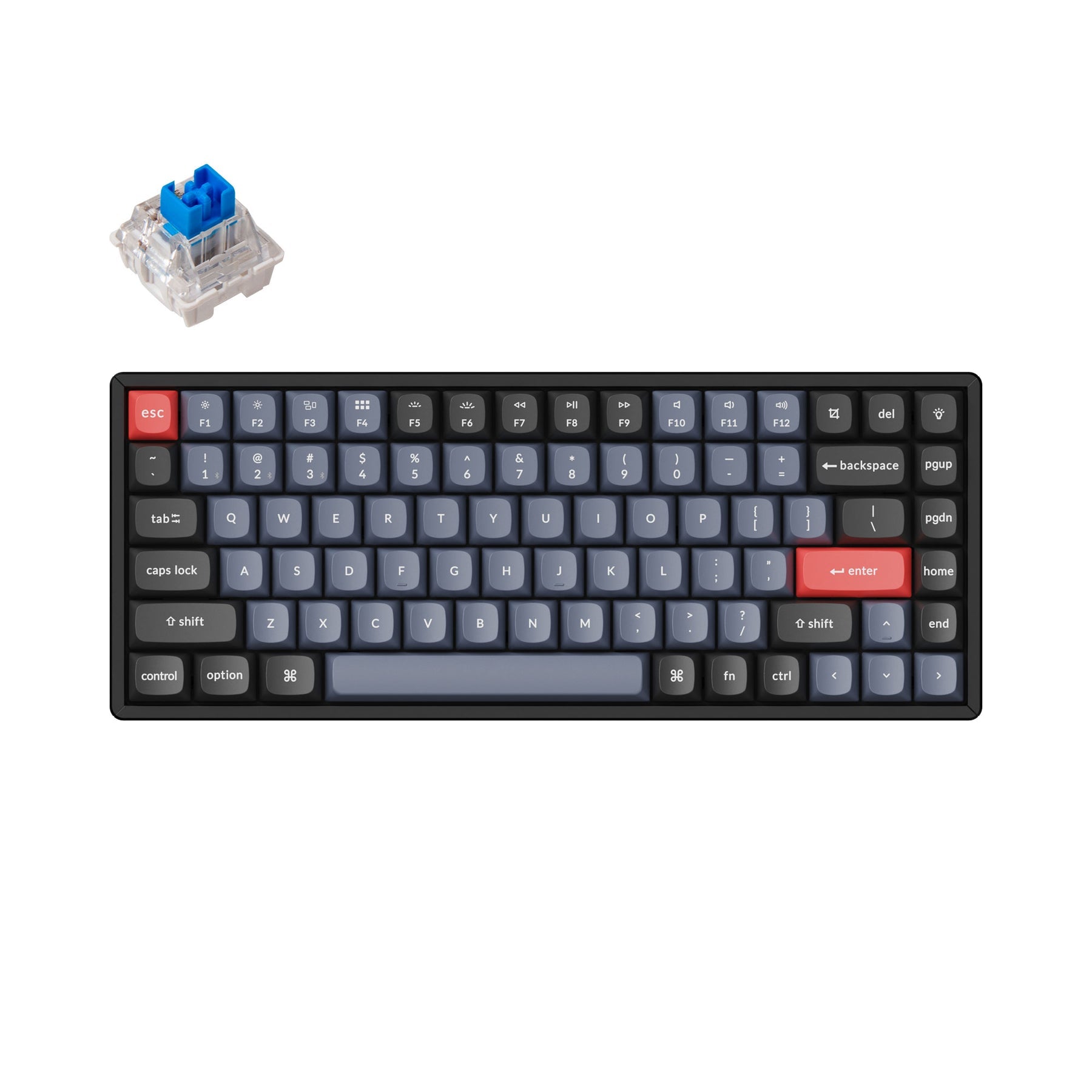 Clavier mécanique sans fil Keychron K2 Pro QMK/VIA (disposition US ANSI)