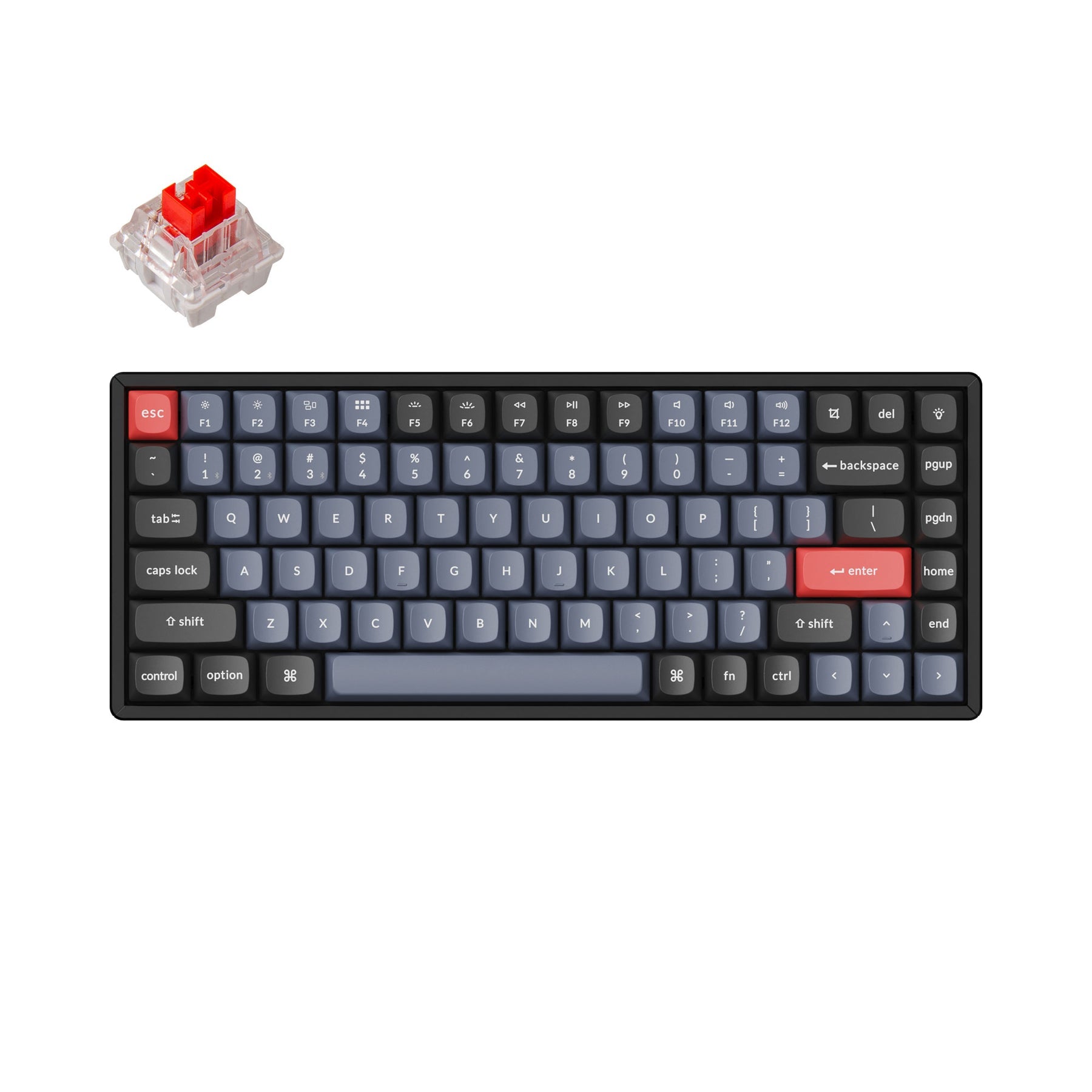 Clavier mécanique sans fil Keychron K2 Pro QMK/VIA (disposition US ANSI)