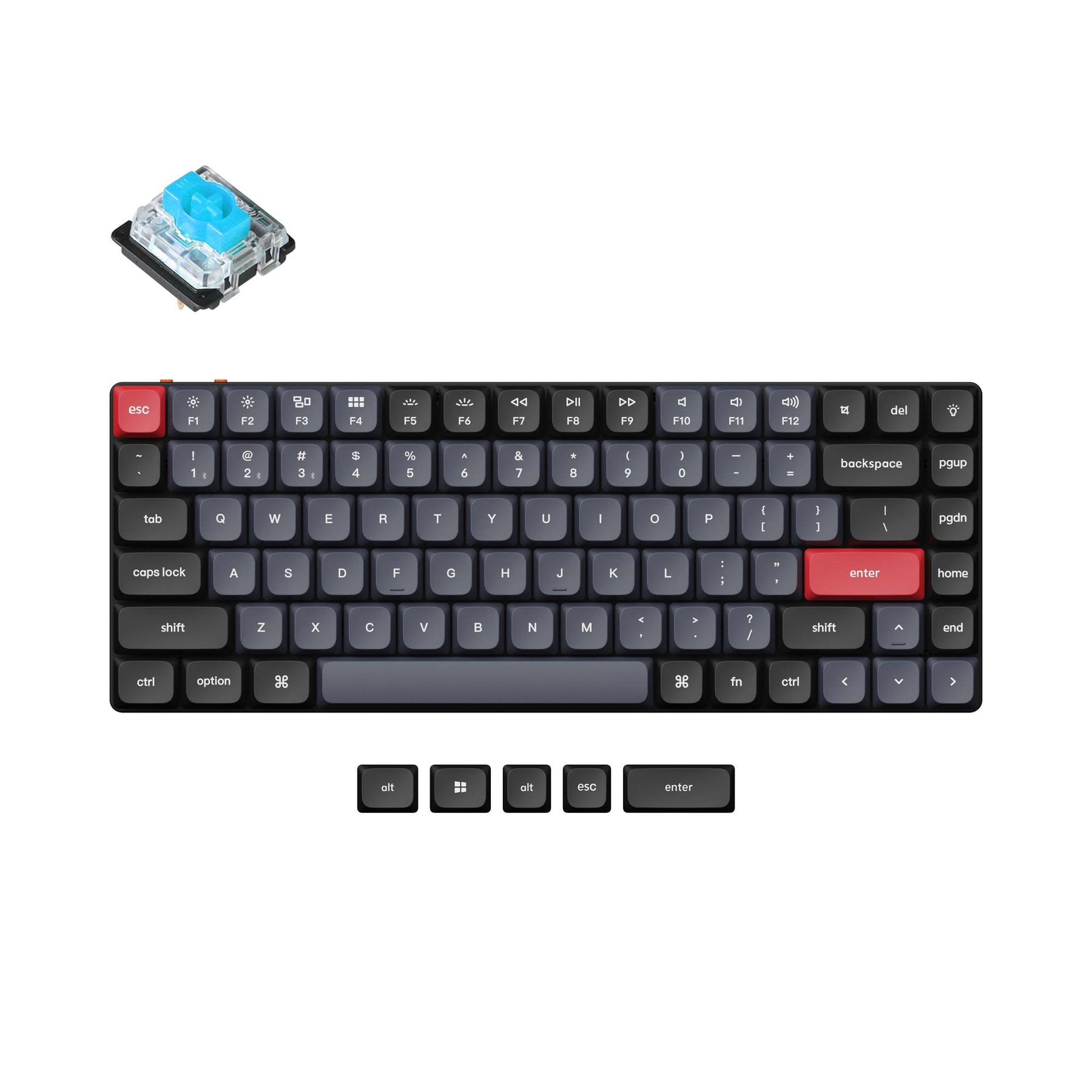 Clavier mécanique personnalisé sans fil Keychron K3 Pro QMK/VIA (disposition US ANSI)