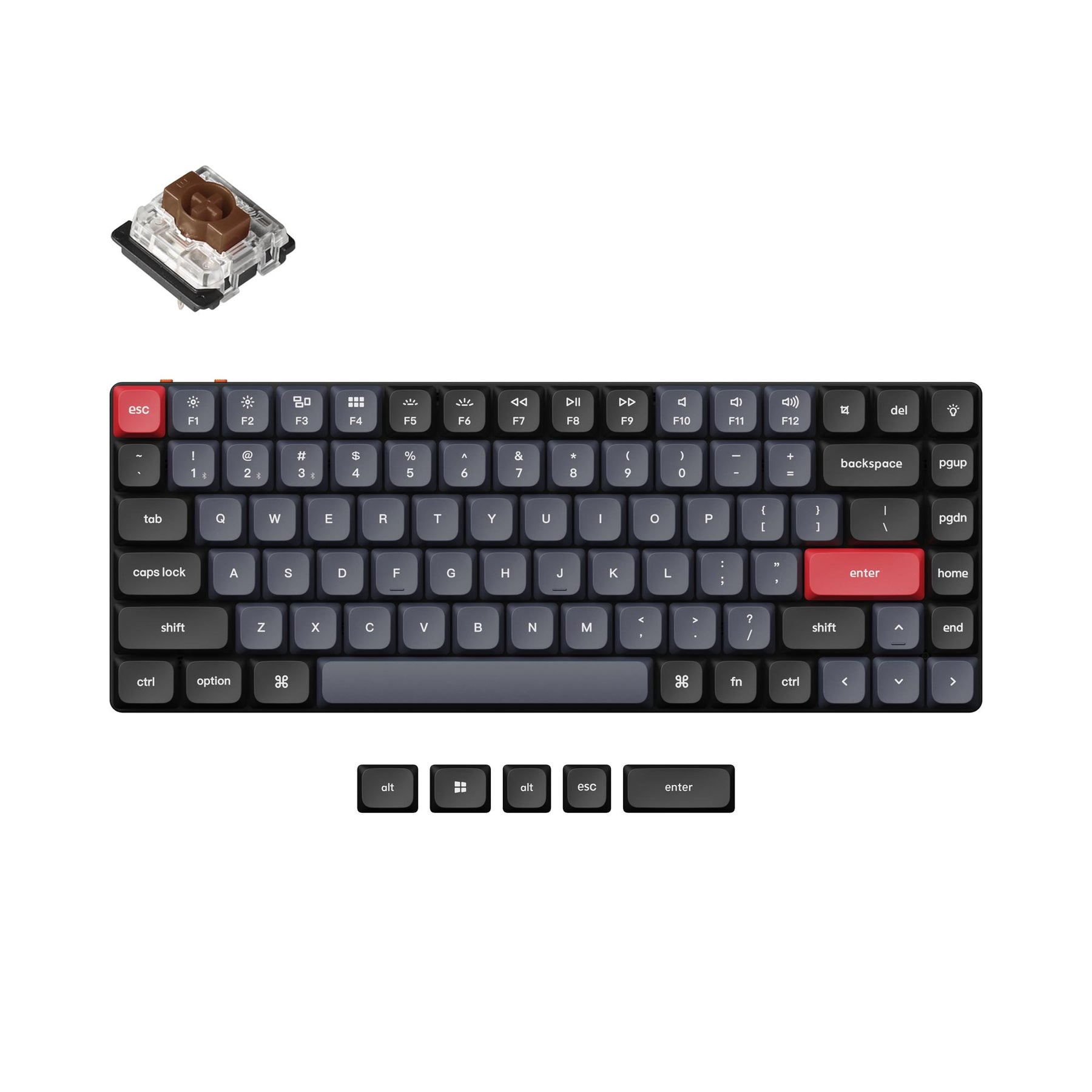 Clavier mécanique personnalisé sans fil Keychron K3 Pro QMK/VIA (disposition US ANSI)
