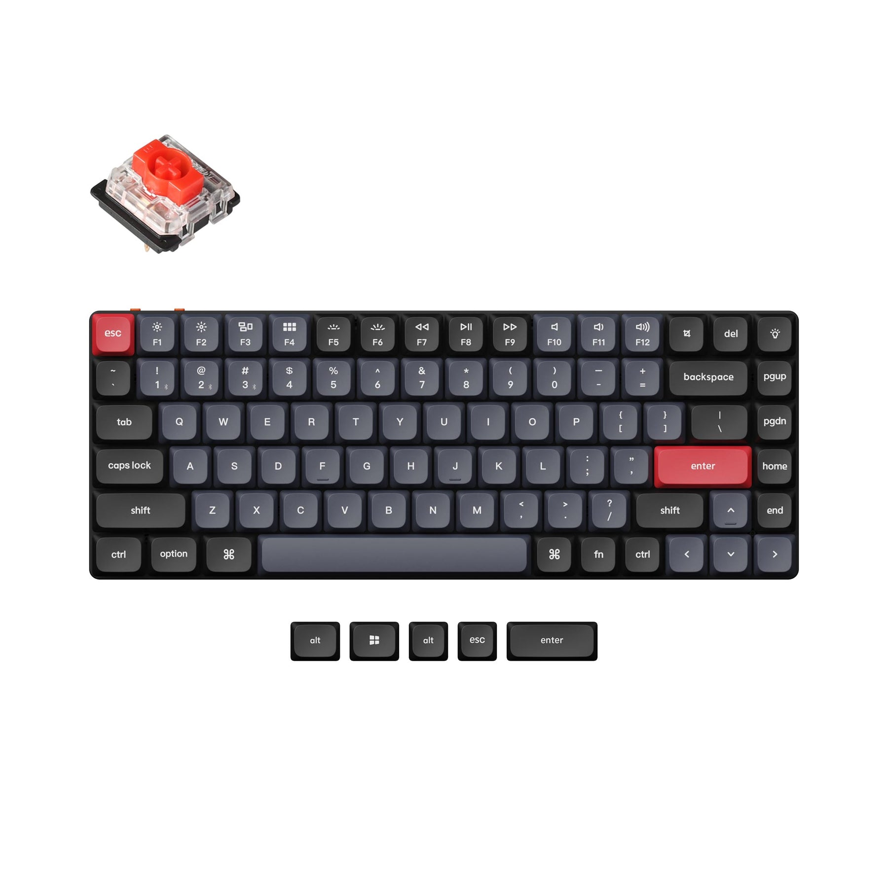 Clavier mécanique personnalisé sans fil Keychron K3 Pro QMK/VIA (disposition US ANSI)