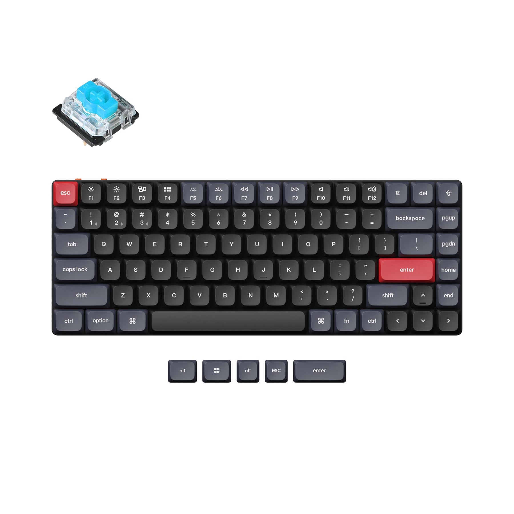 Clavier mécanique personnalisé sans fil Keychron K3 Pro QMK/VIA (disposition US ANSI)