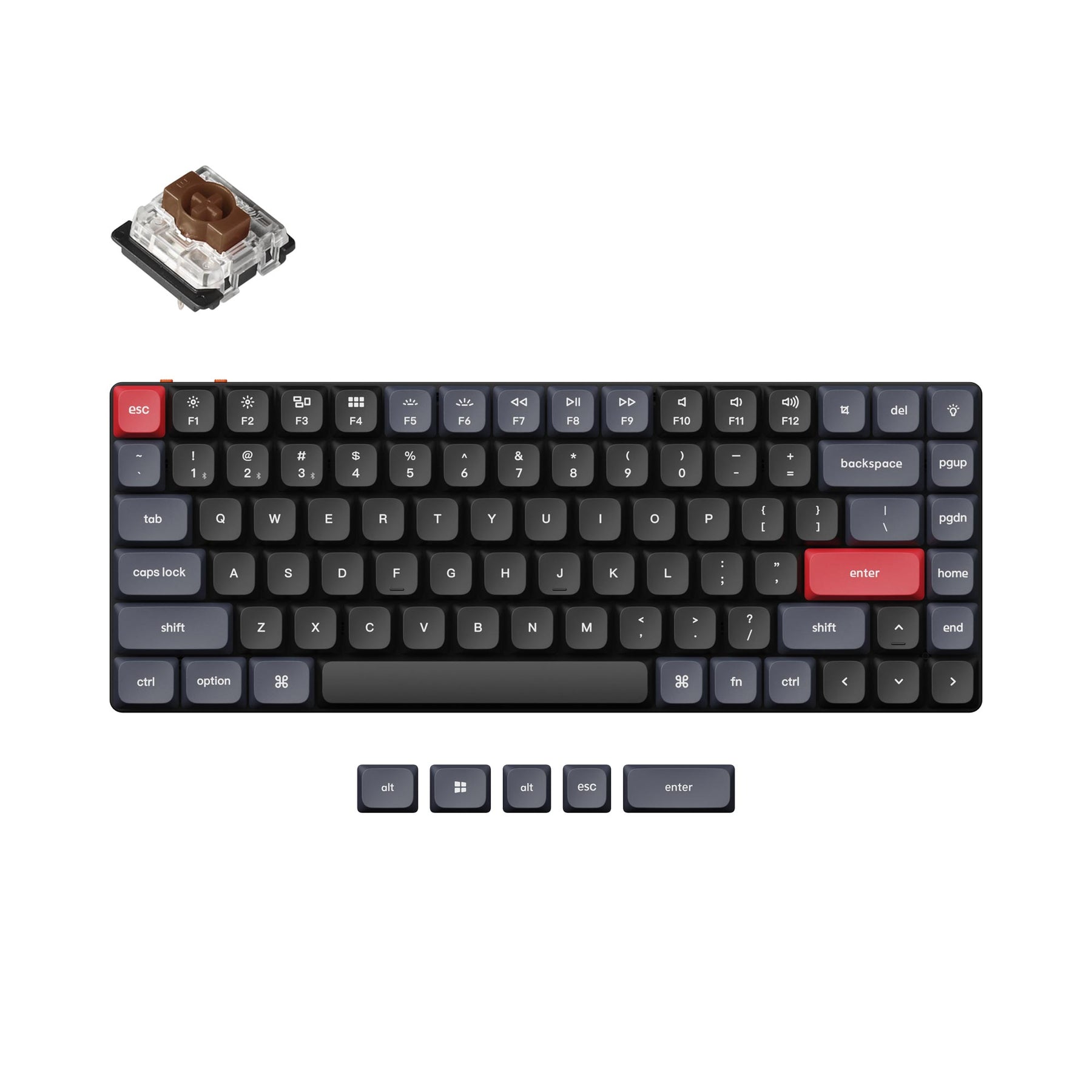 Clavier mécanique personnalisé sans fil Keychron K3 Pro QMK/VIA (disposition US ANSI)
