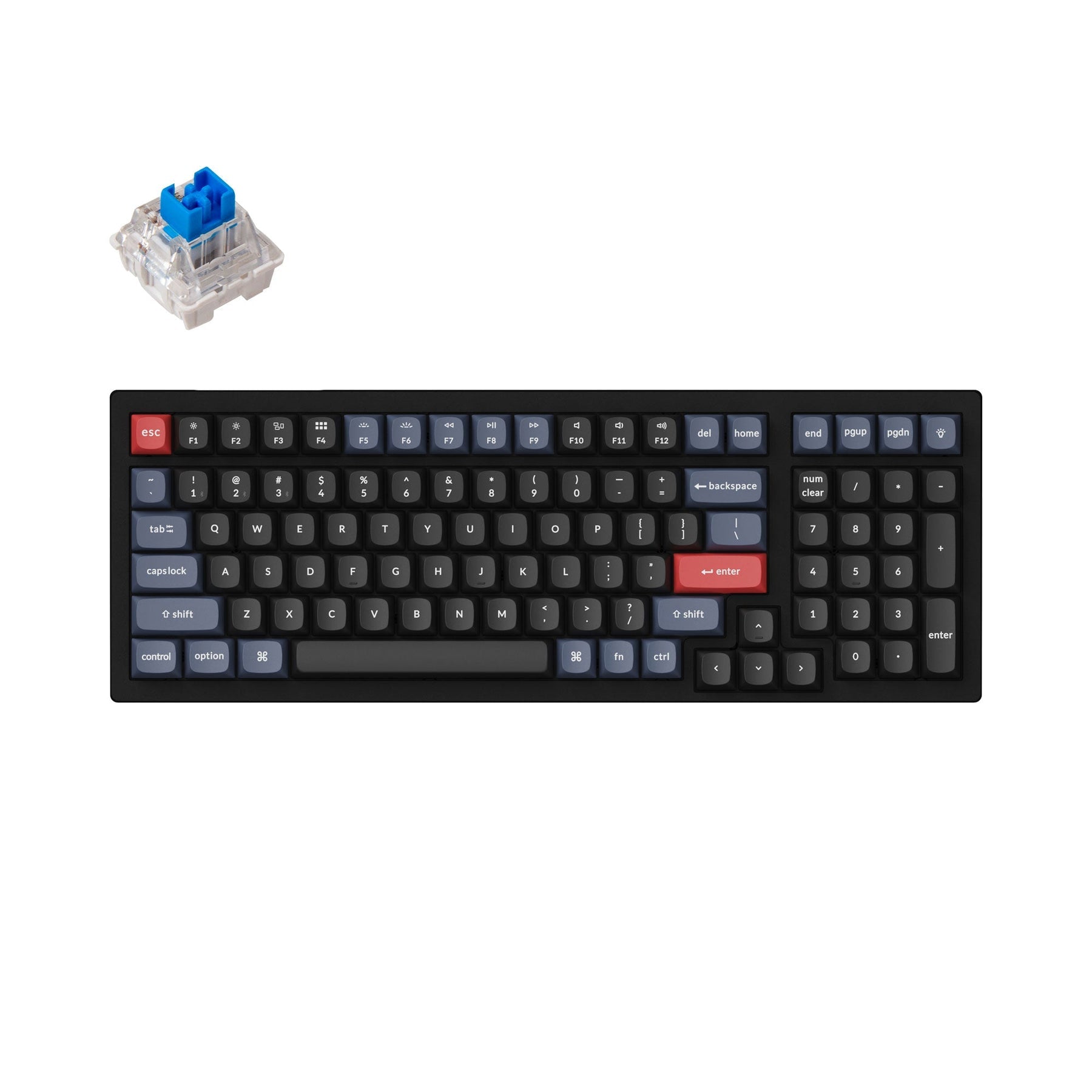 Clavier mécanique sans fil Keychron K4 Pro QMK/VIA (disposition US ANSI)