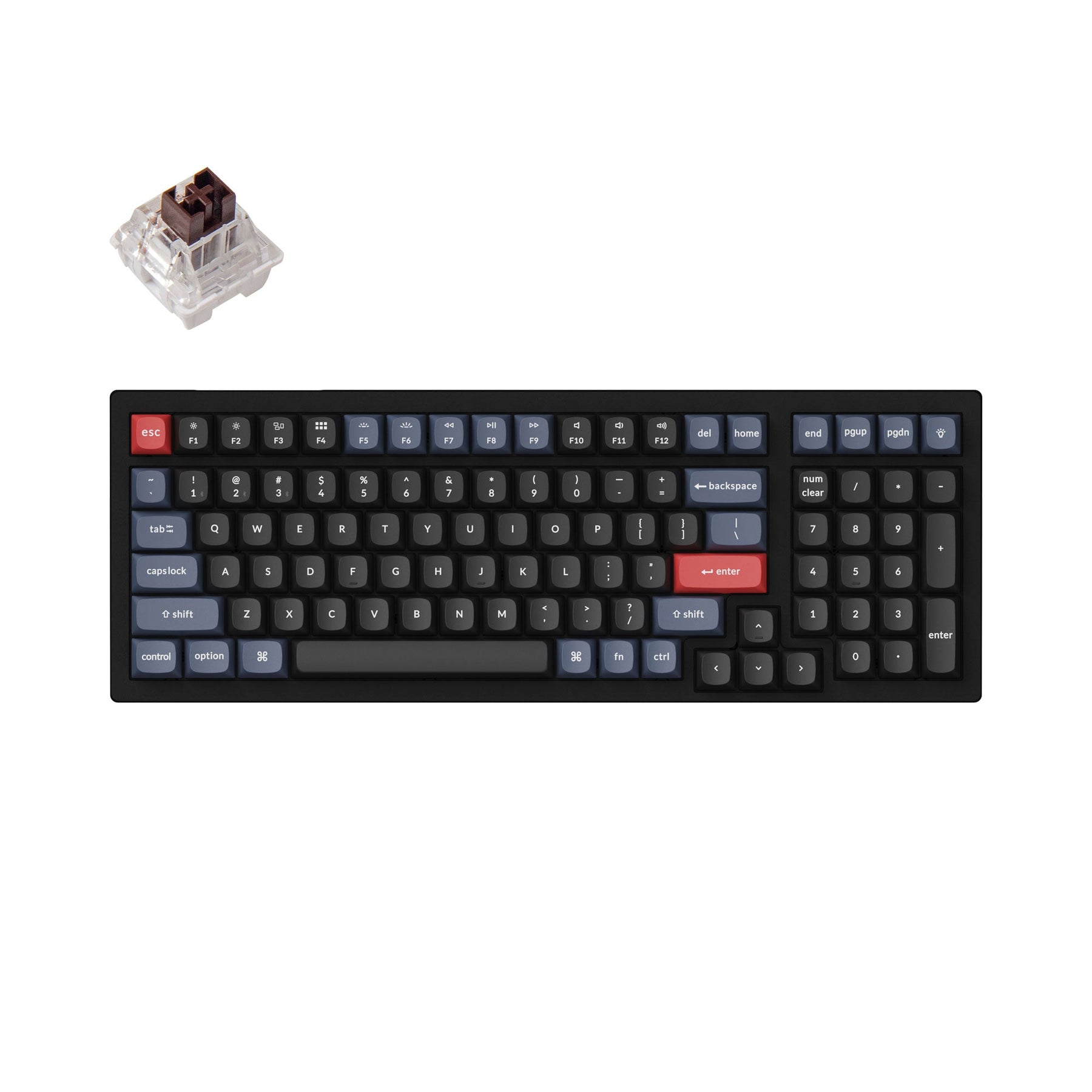 Clavier mécanique sans fil Keychron K4 Pro QMK/VIA (disposition US ANSI)