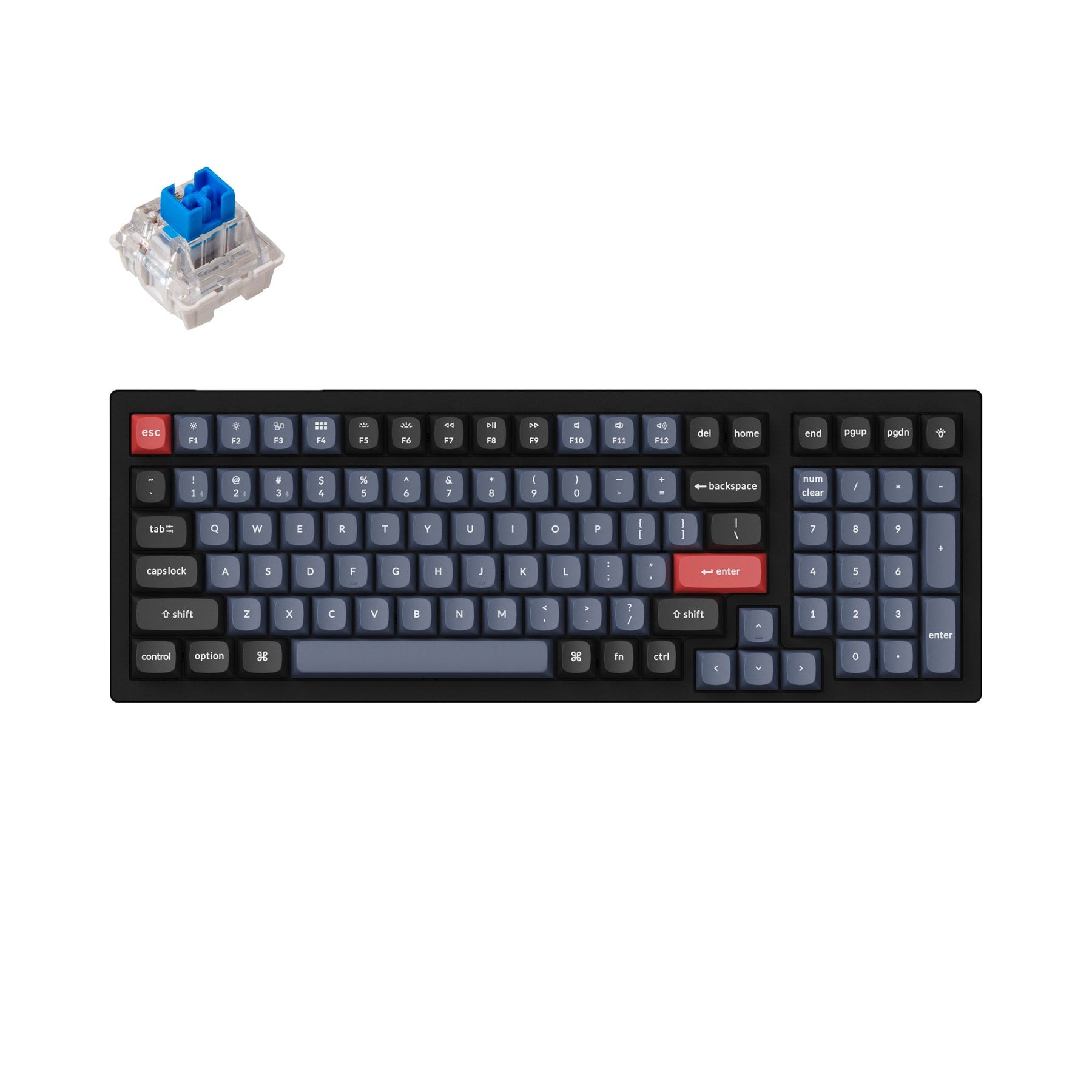 Clavier mécanique sans fil Keychron K4 Pro QMK/VIA (disposition US ANSI)