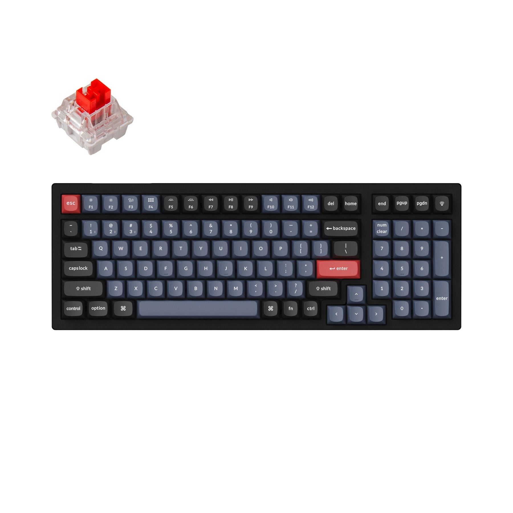 Clavier mécanique sans fil Keychron K4 Pro QMK/VIA (disposition US ANSI)