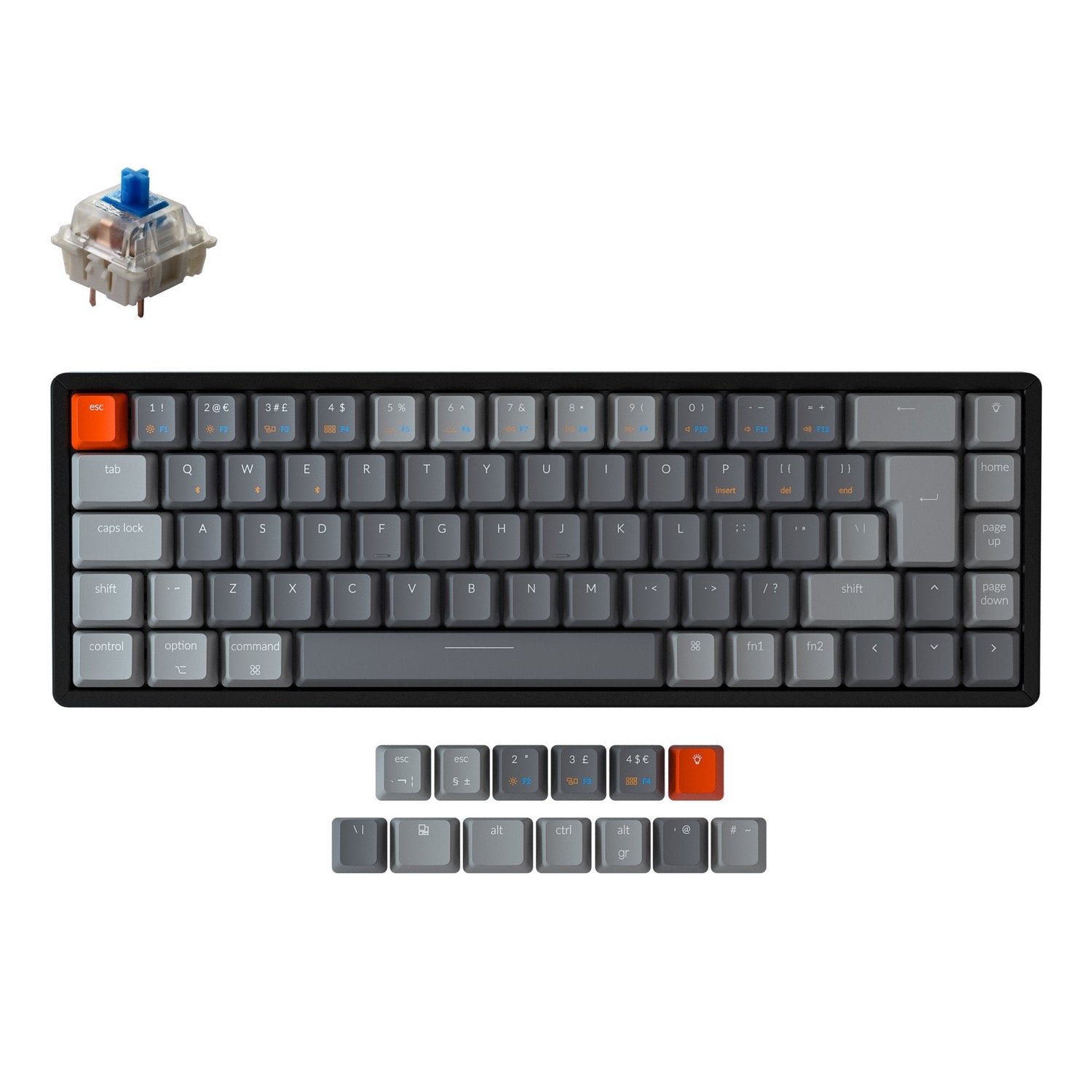 Keychron V5 ax Clavier écanique sans Fil Personnalisé, 2.4G Hz Keychron V5 ax Clavier écanique sans Fil Personnalisé, 2.4G Hz