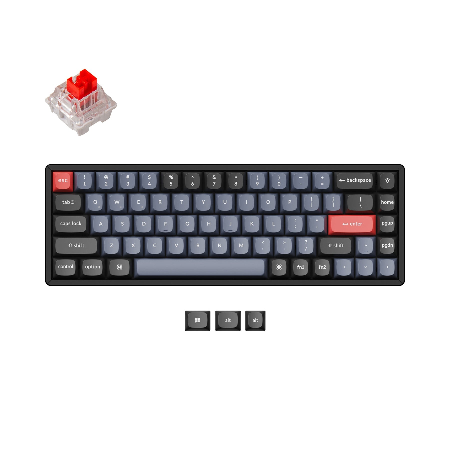Clavier mécanique personnalisé sans fil Keychron K6 Pro QMK/VIA (disposition US ANSI)