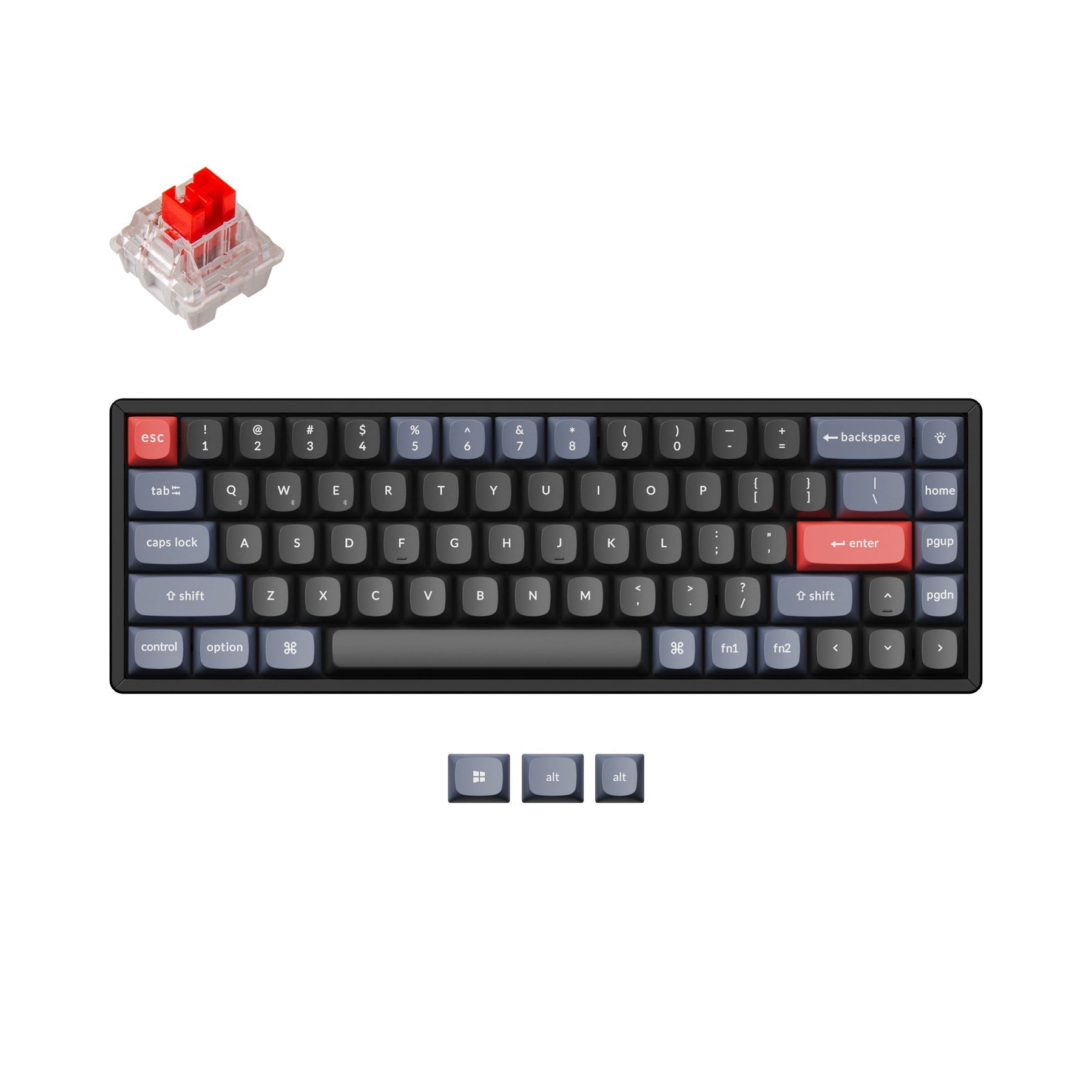Clavier mécanique personnalisé sans fil Keychron K6 Pro QMK/VIA (disposition US ANSI)