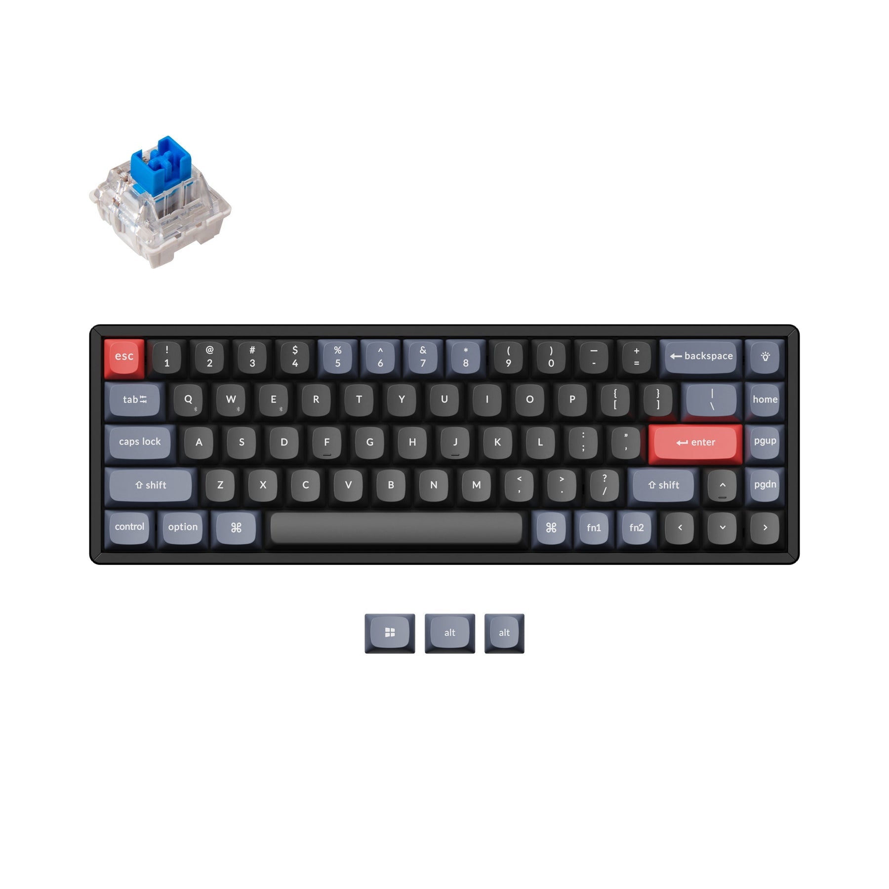 Clavier mécanique personnalisé sans fil Keychron K6 Pro QMK/VIA (disposition US ANSI)
