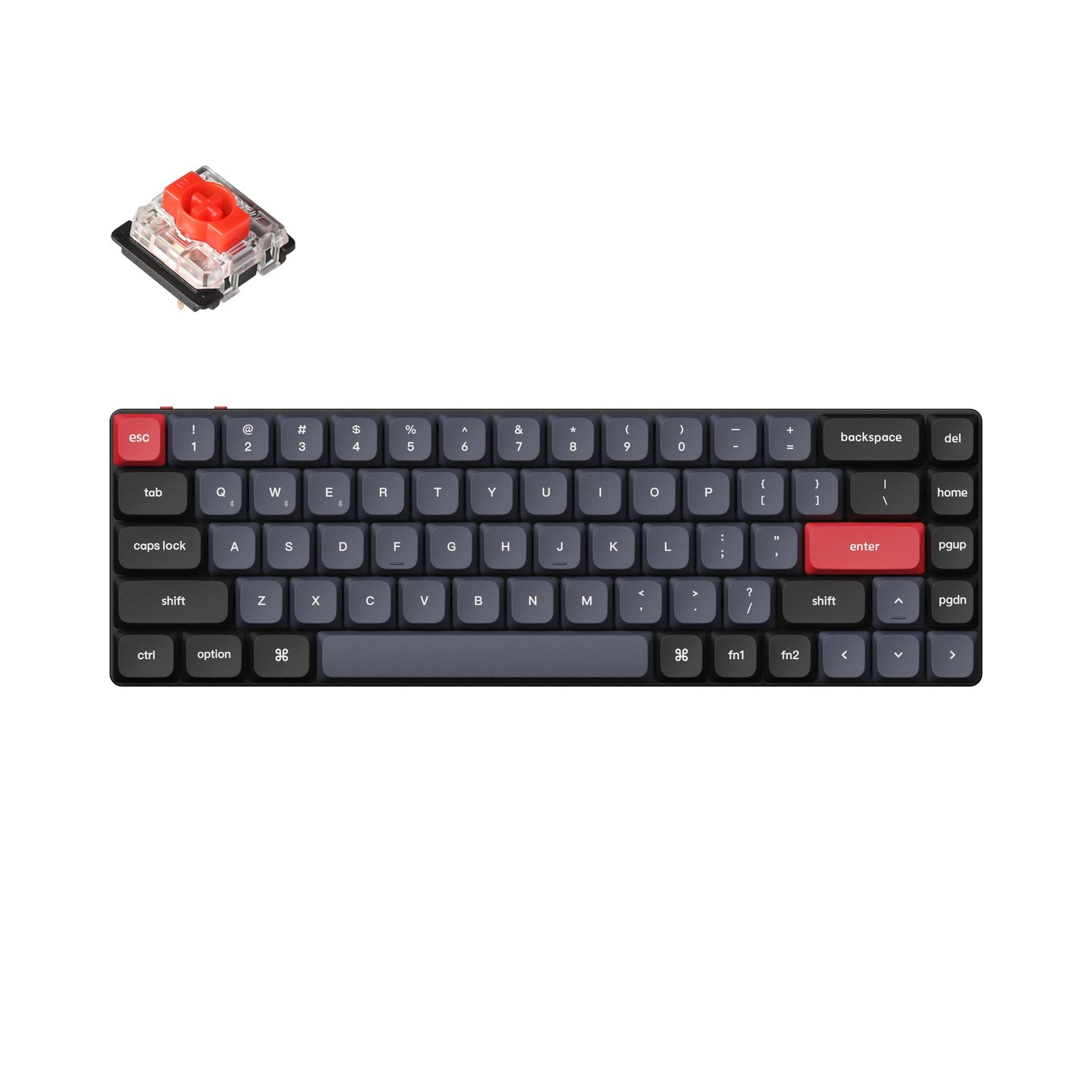 Clavier mécanique personnalisé sans fil Keychron K7 Pro QMK/VIA (disposition US ANSI)