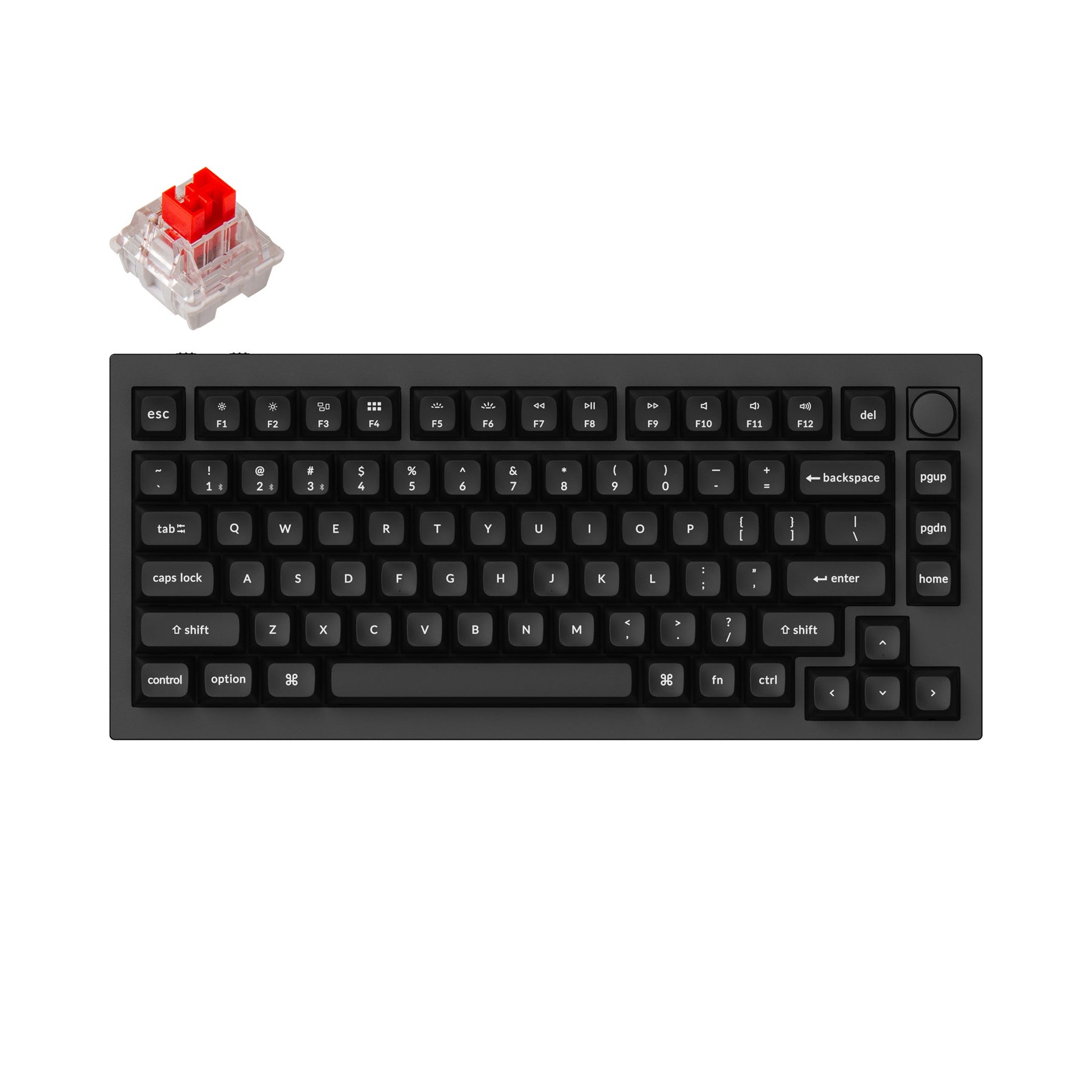 Clavier mécanique personnalisé sans fil Keychron Q1 Pro QMK/VIA (disposition US ANSI)