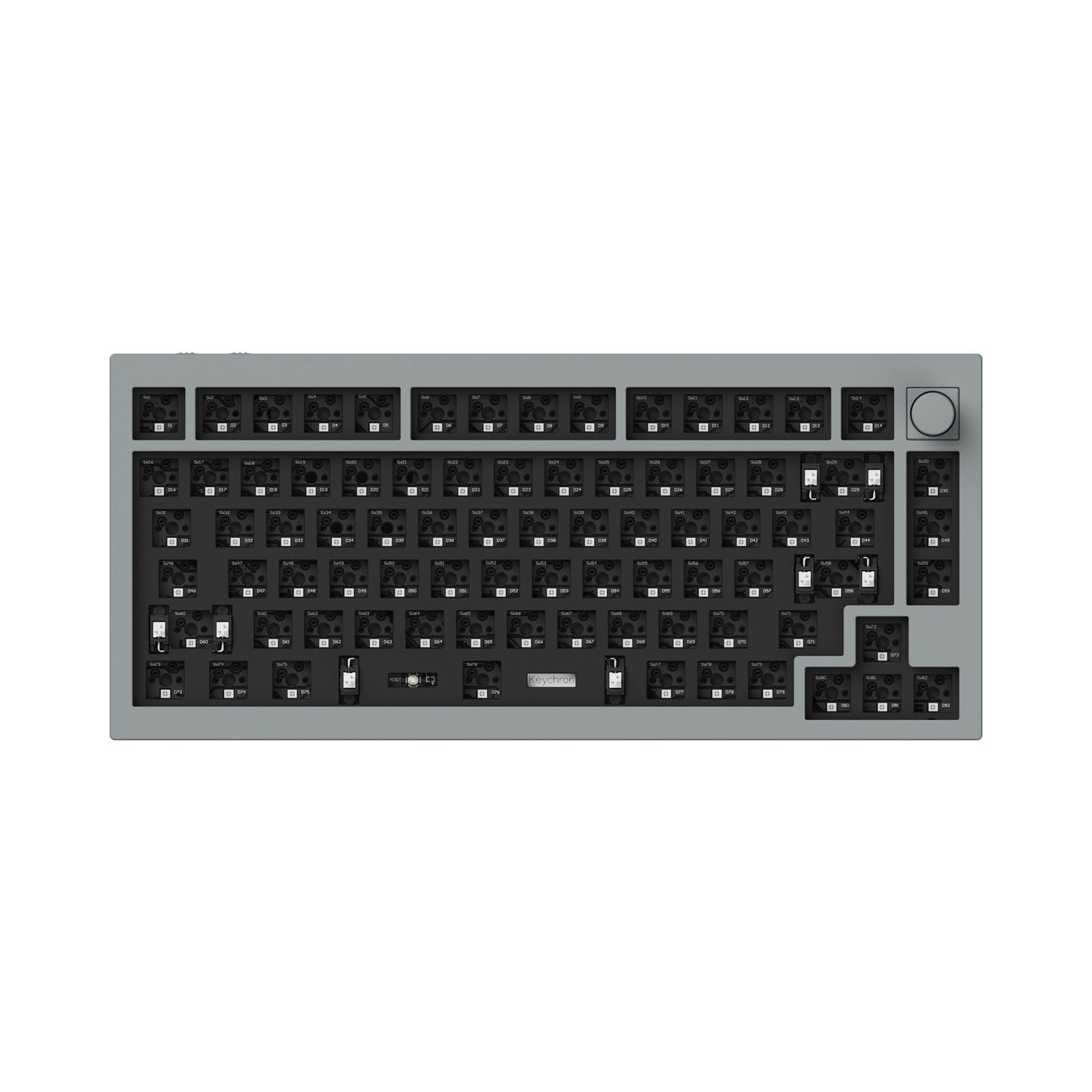 Clavier mécanique personnalisé sans fil Keychron Q1 Pro QMK/VIA (disposition US ANSI)