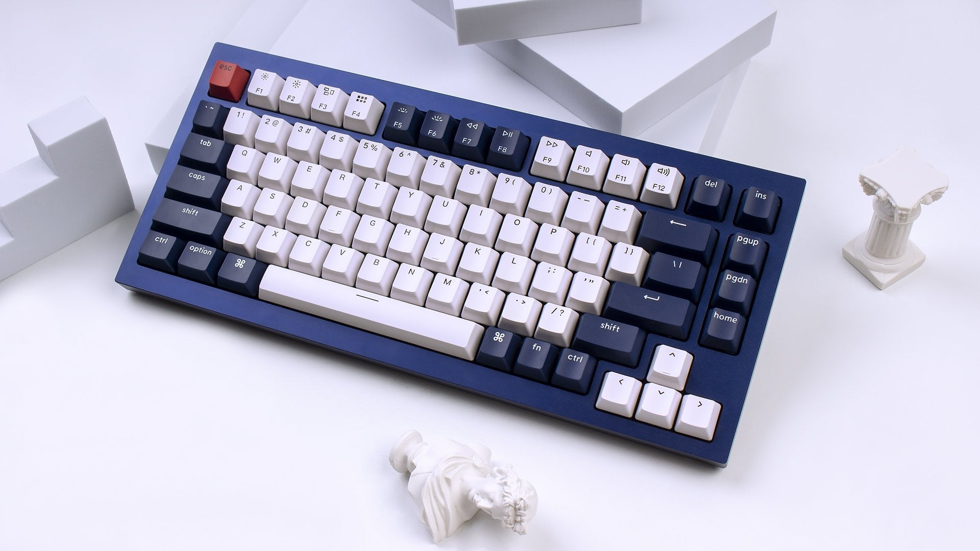 Clavier mécanique personnalisé filaire Keychron Q1 QMK (disposition US ANSI)