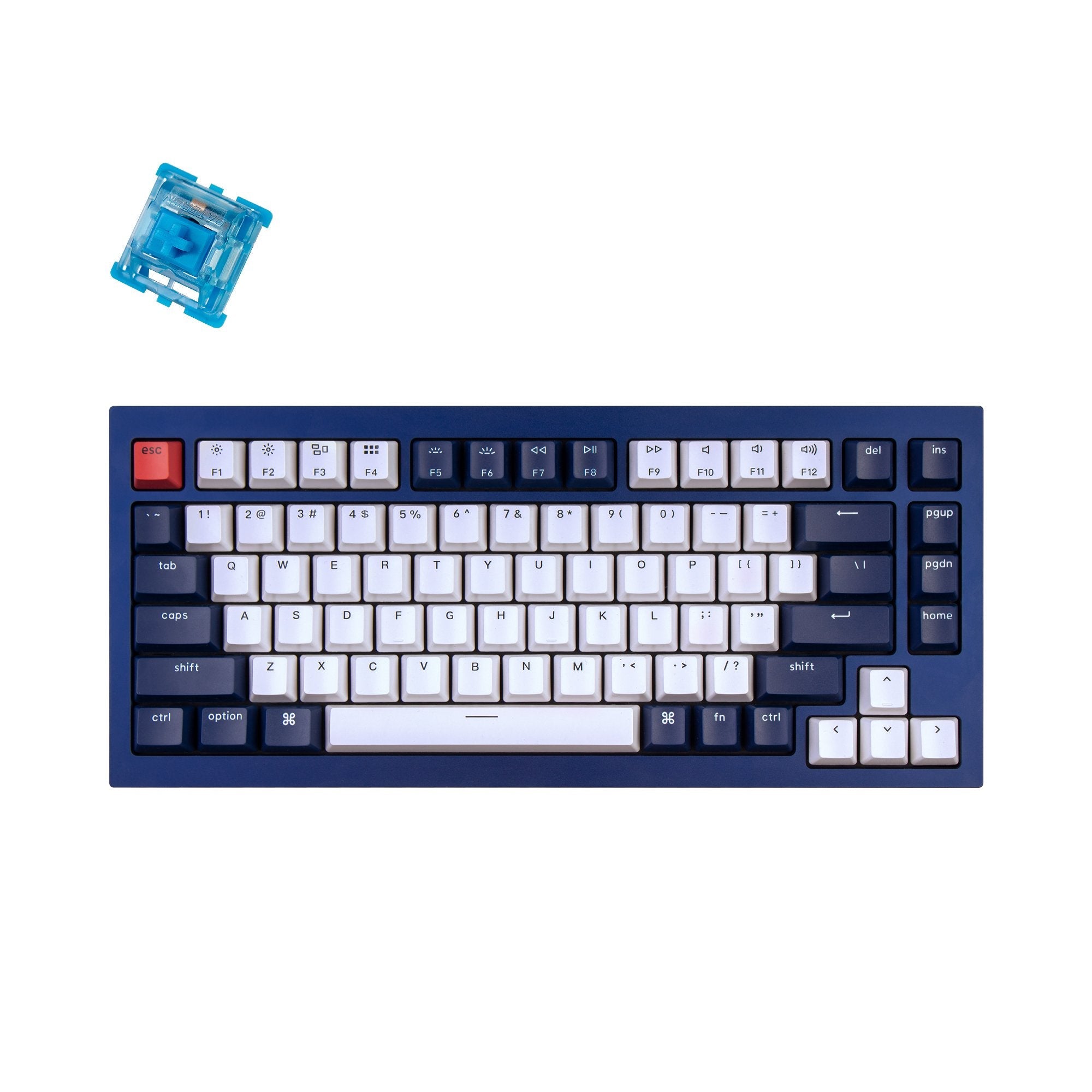 Keychron Q1 QMK Wired Custom Mechanical Keyboard(US ANSI Layout)
