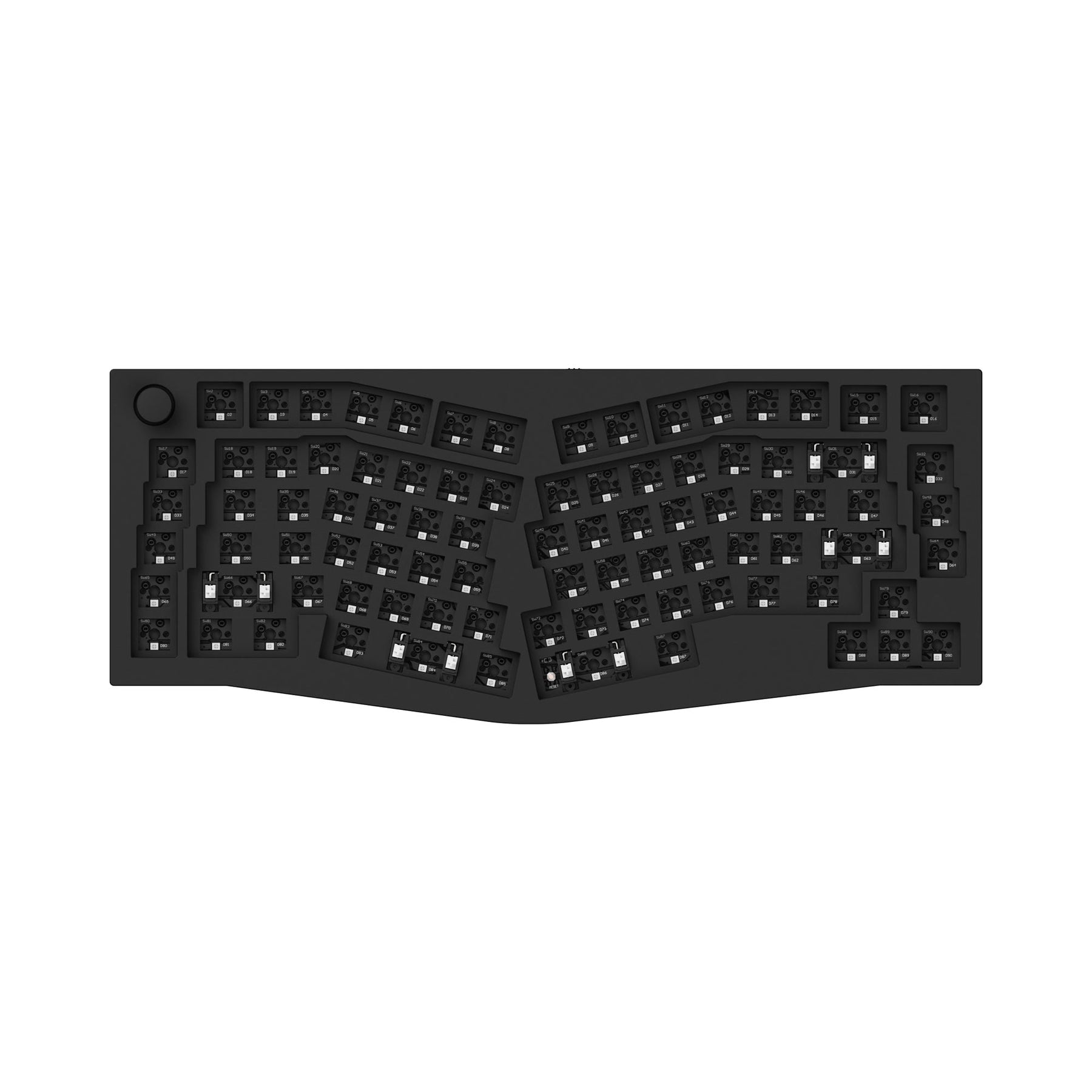 Keychron Q10 (disposition Alice) clavier mécanique personnalisé filaire QMK (disposition US ANSI)