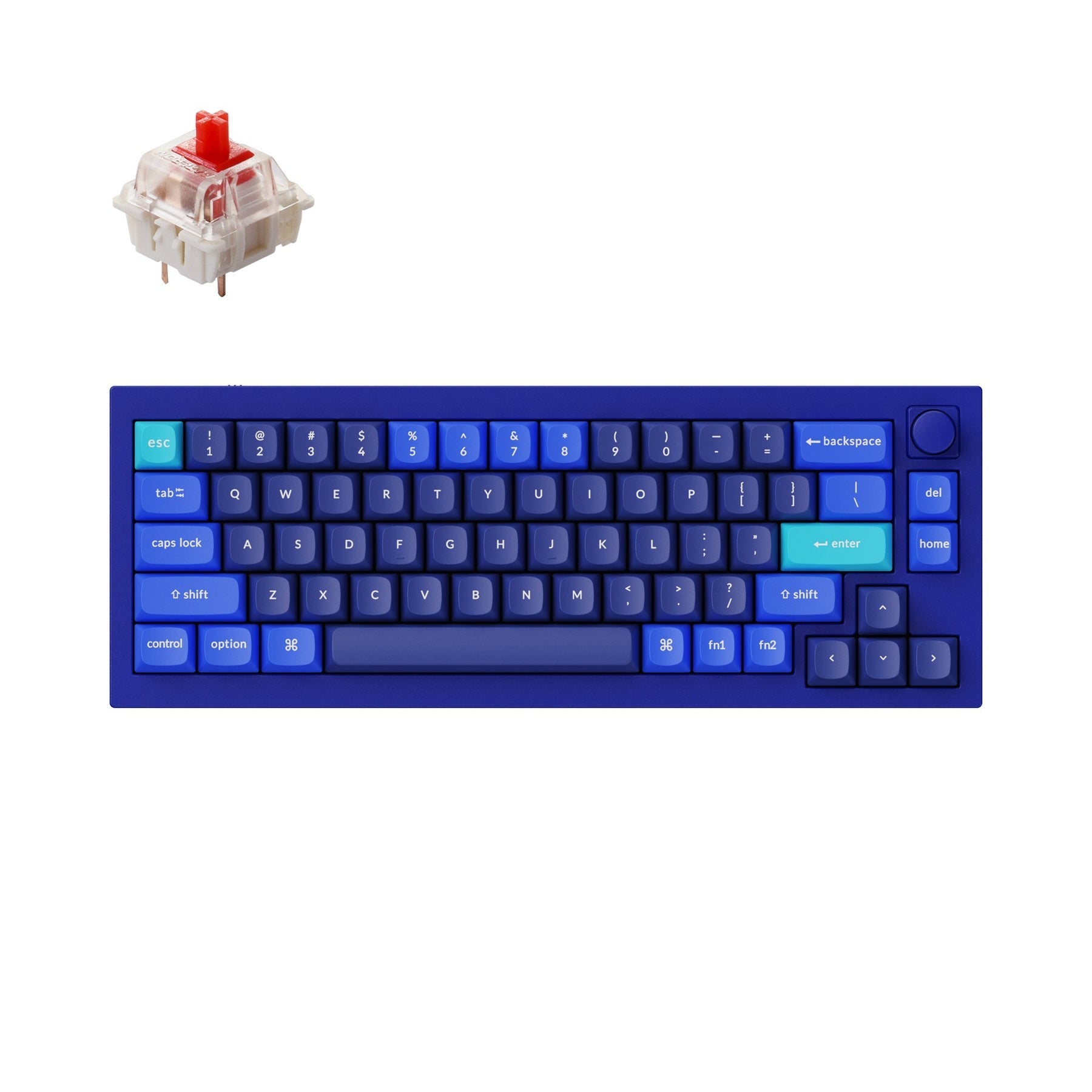 Clavier mécanique personnalisé filaire Keychron Q2 QMK (disposition US ANSI)