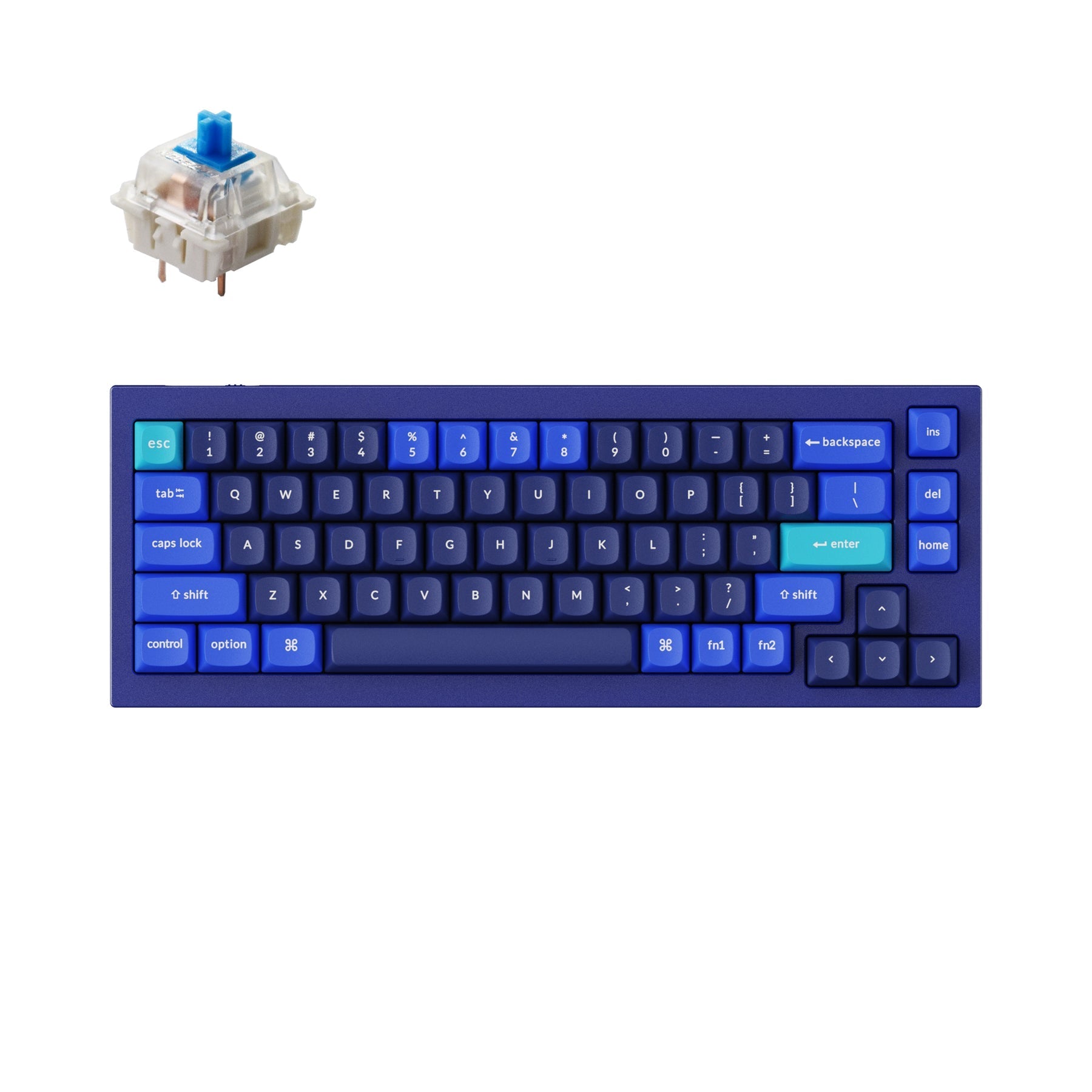 Clavier mécanique personnalisé filaire Keychron Q2 QMK (disposition US ANSI)