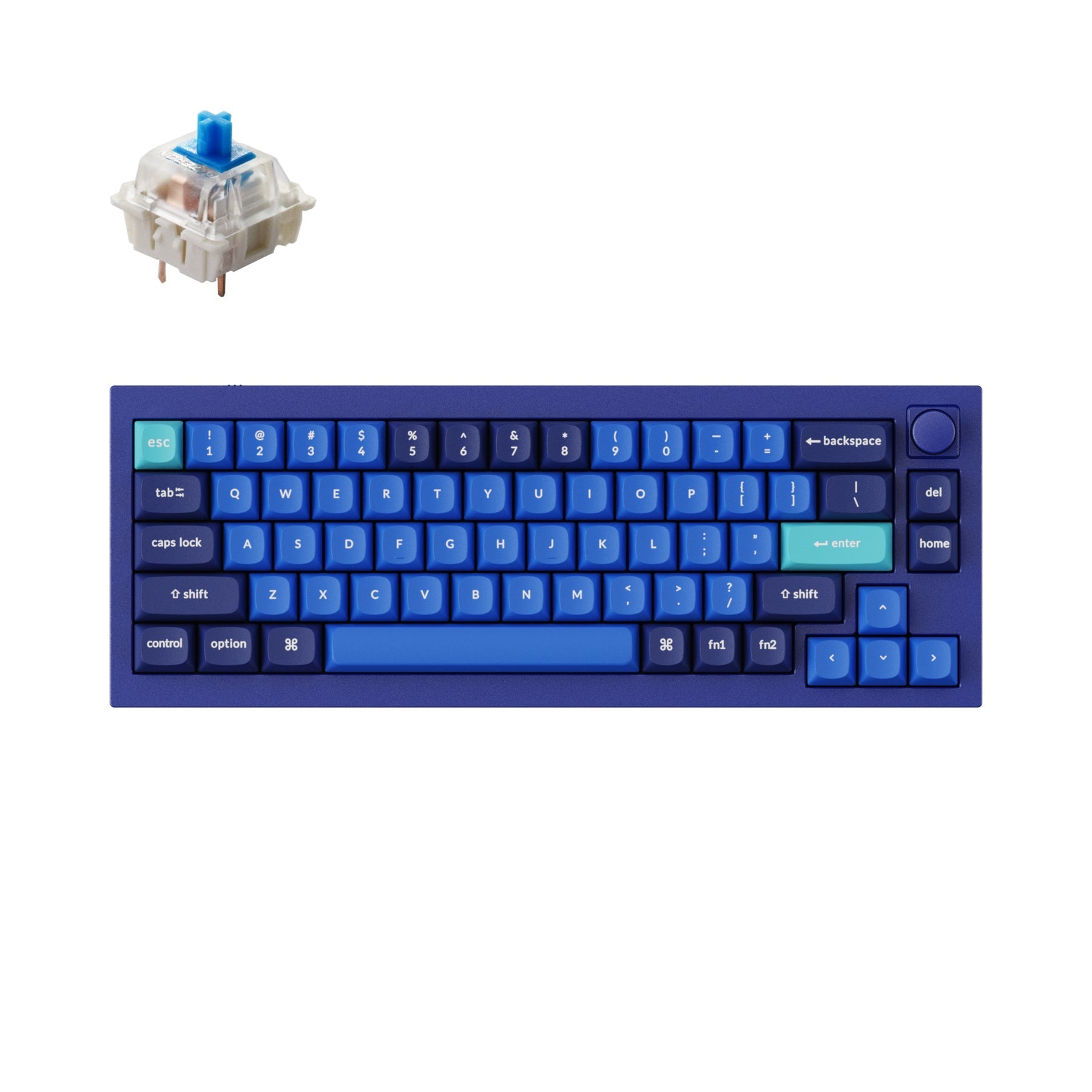 Clavier mécanique personnalisé filaire Keychron Q2 QMK (disposition US ANSI)