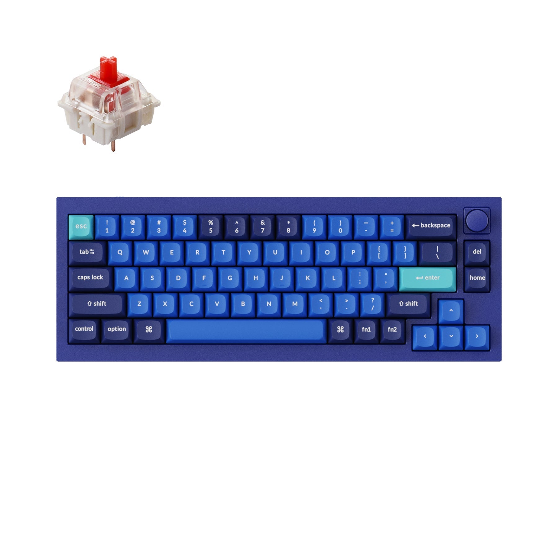 Clavier mécanique personnalisé filaire Keychron Q2 QMK (disposition US ANSI)