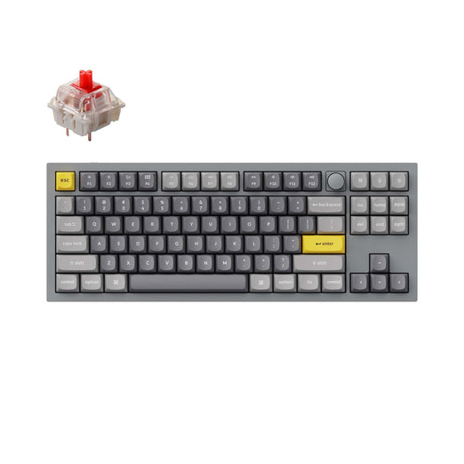 Clavier mécanique personnalisé filaire Keychron Q3 QMK (disposition US ANSI)