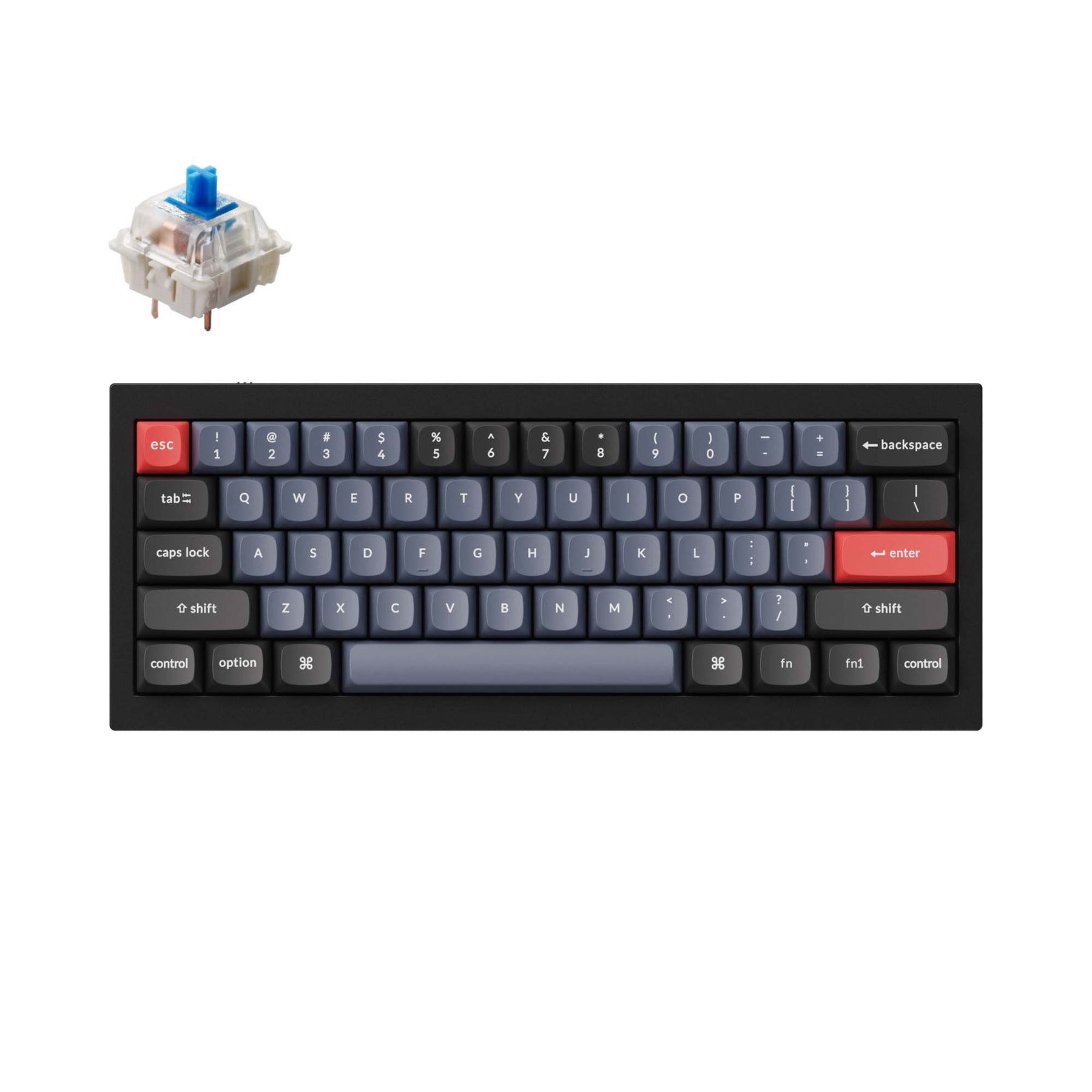 Clavier mécanique personnalisé filaire Keychron Q4 QMK (disposition US ANSI)