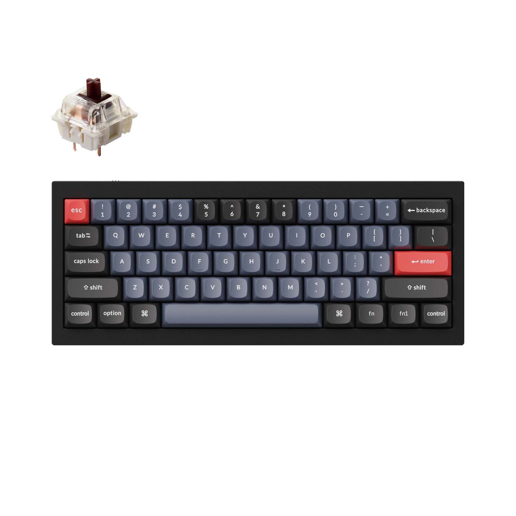 Clavier mécanique personnalisé filaire Keychron Q4 QMK (disposition US ANSI)