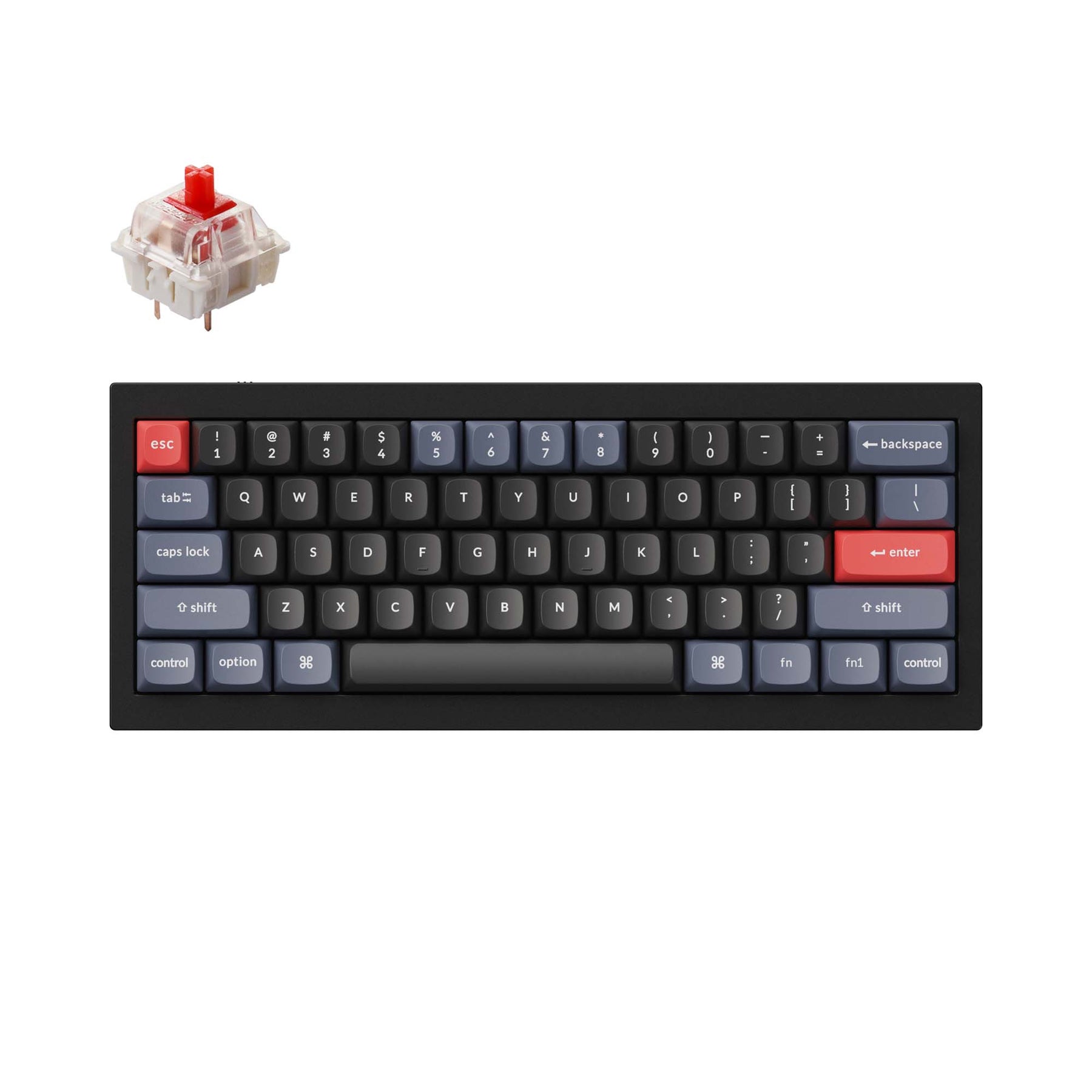 Clavier mécanique personnalisé filaire Keychron Q4 QMK (disposition US ANSI)