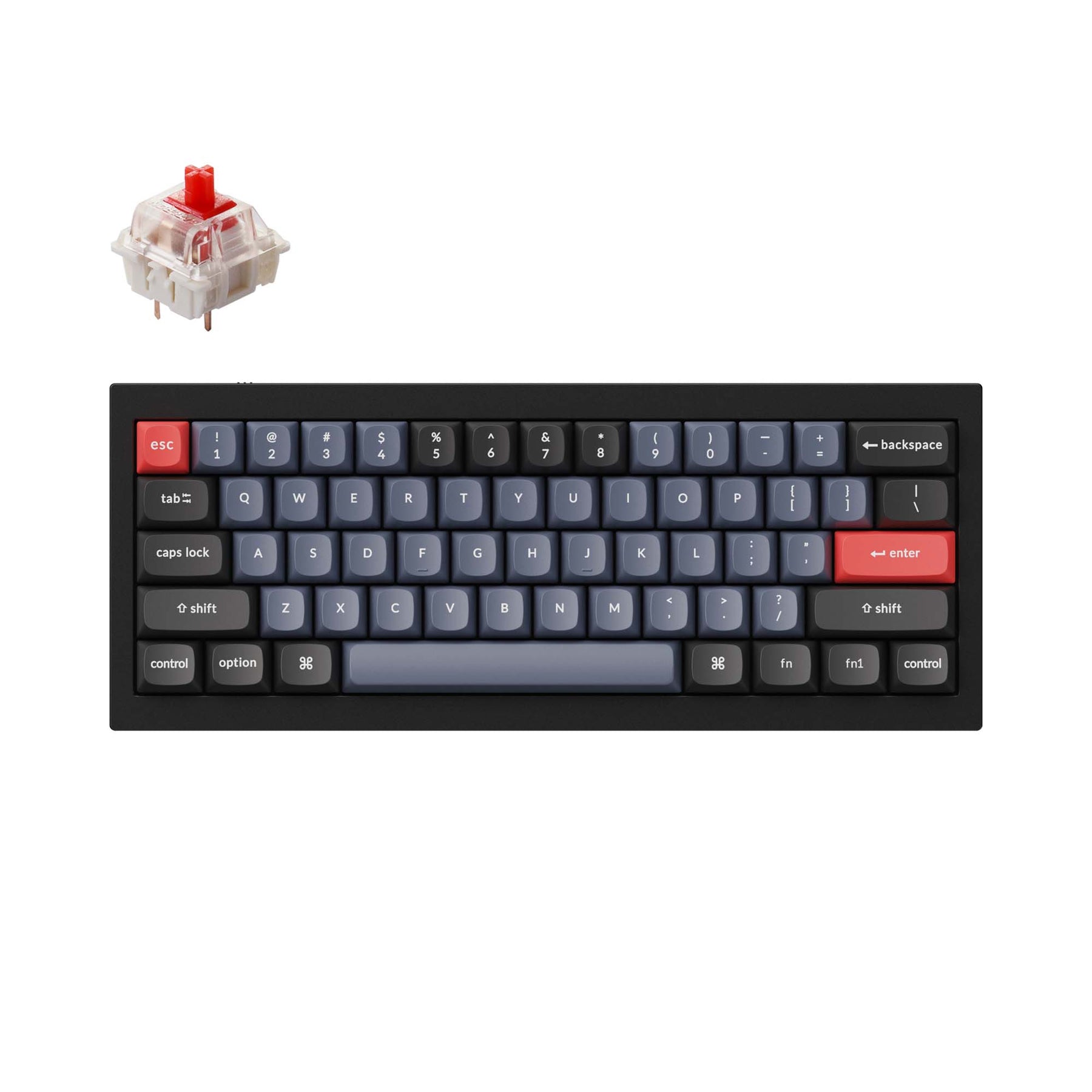 Clavier mécanique personnalisé filaire Keychron Q4 QMK (disposition US ANSI)