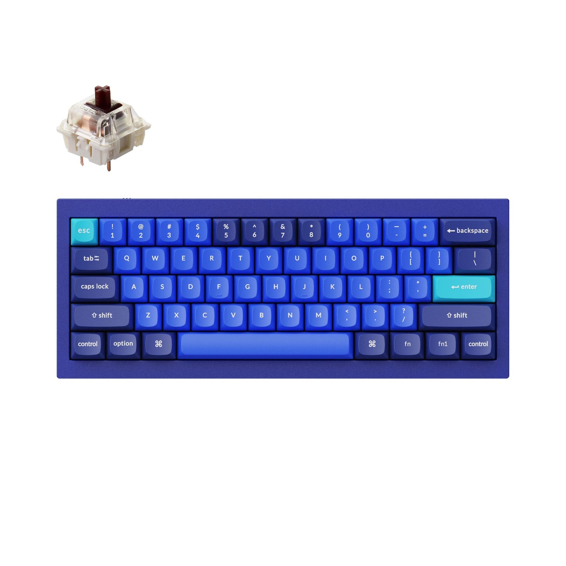Clavier mécanique personnalisé filaire Keychron Q4 QMK (disposition US ANSI)