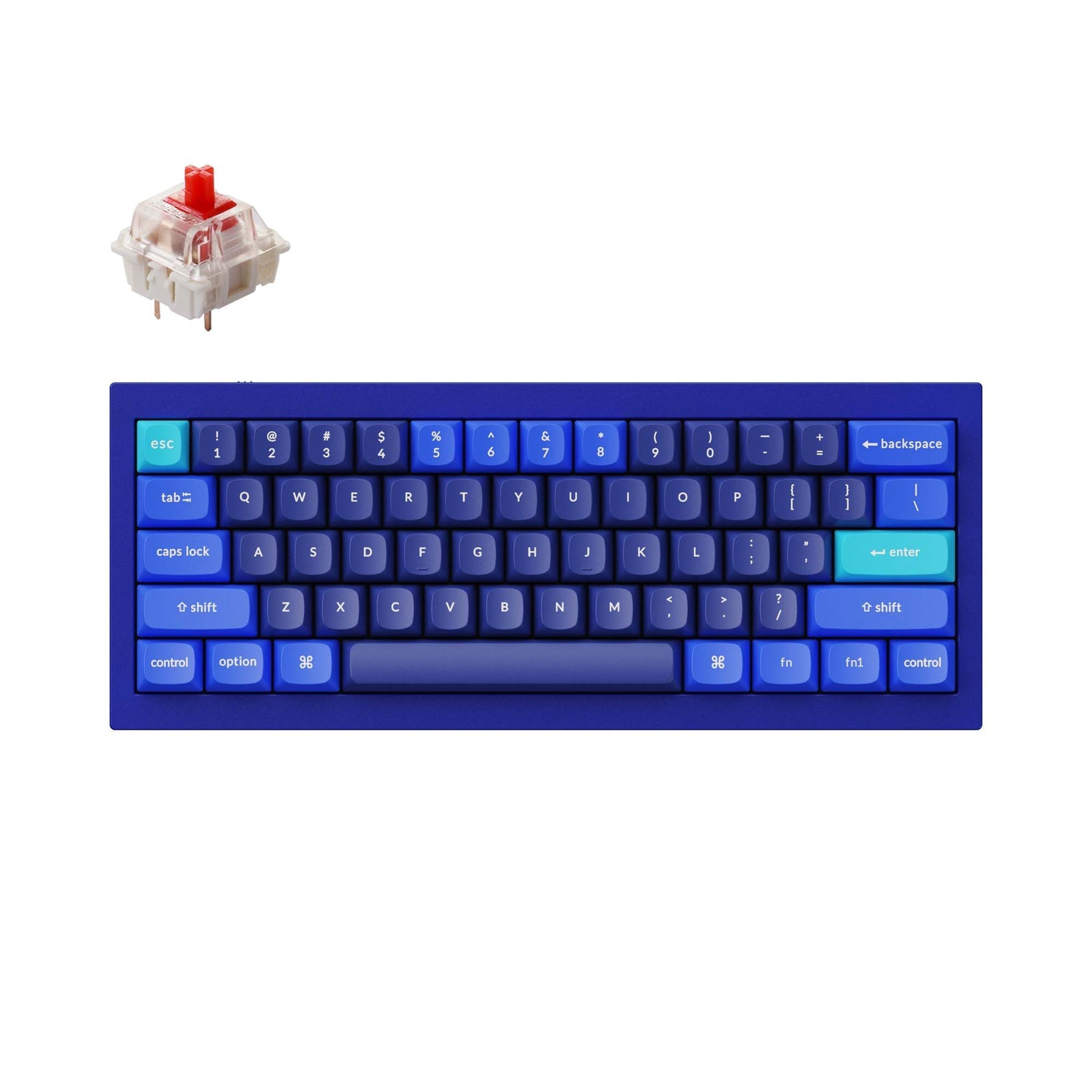 Clavier mécanique personnalisé filaire Keychron Q4 QMK (disposition US ANSI)