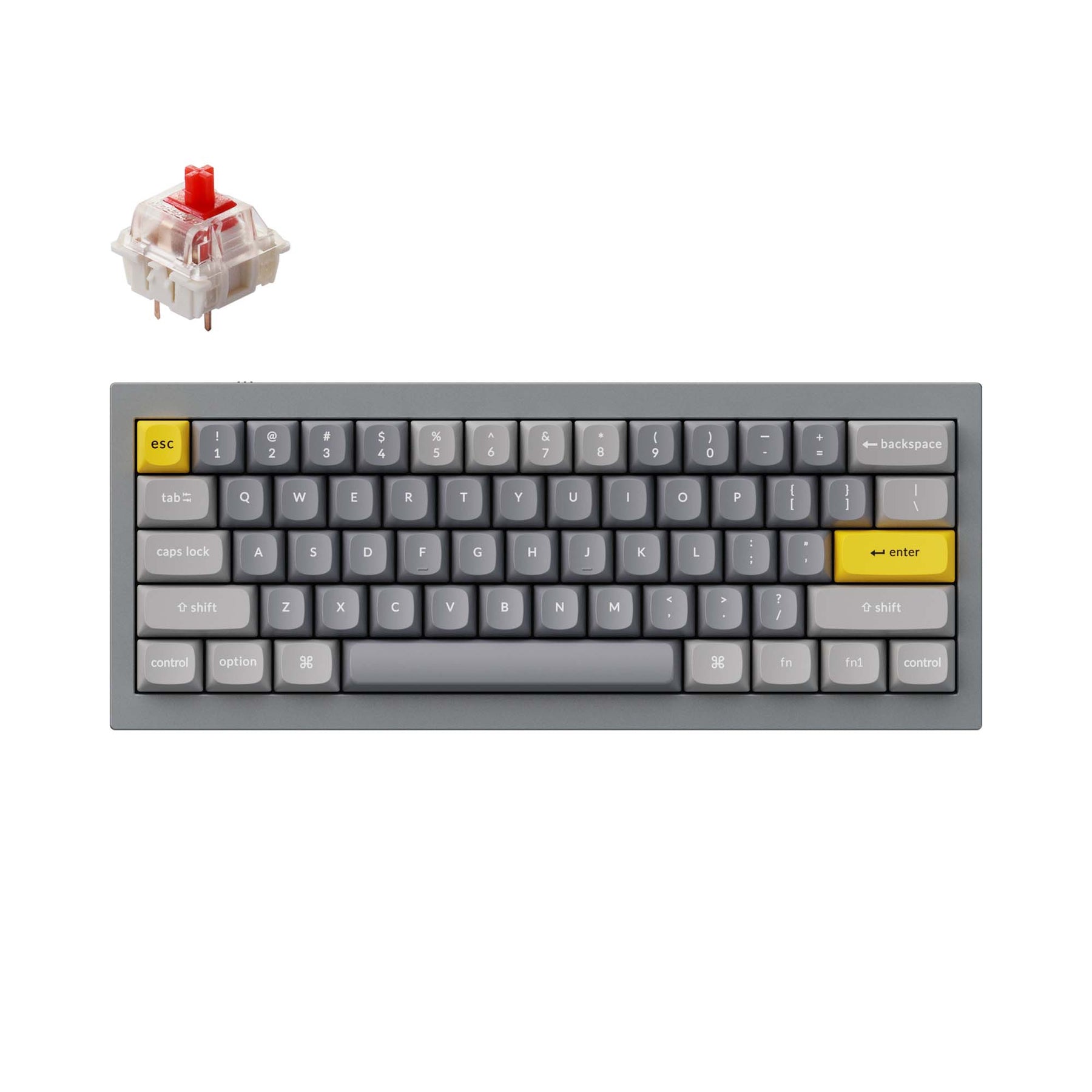 Clavier mécanique personnalisé filaire Keychron Q4 QMK (disposition US ANSI)