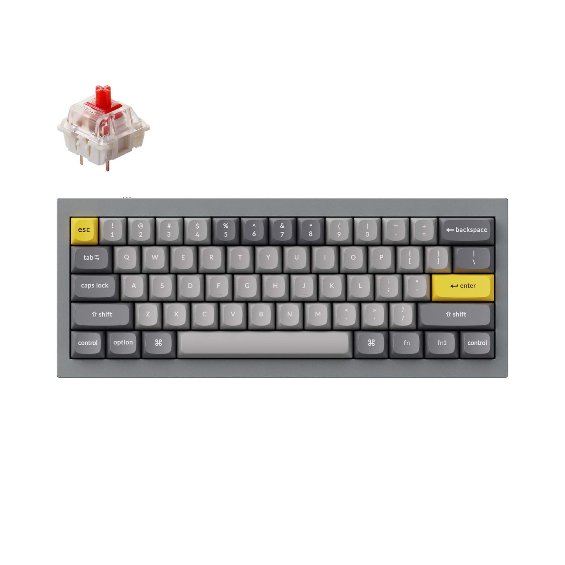 Clavier mécanique personnalisé filaire Keychron Q4 QMK (disposition US ANSI)
