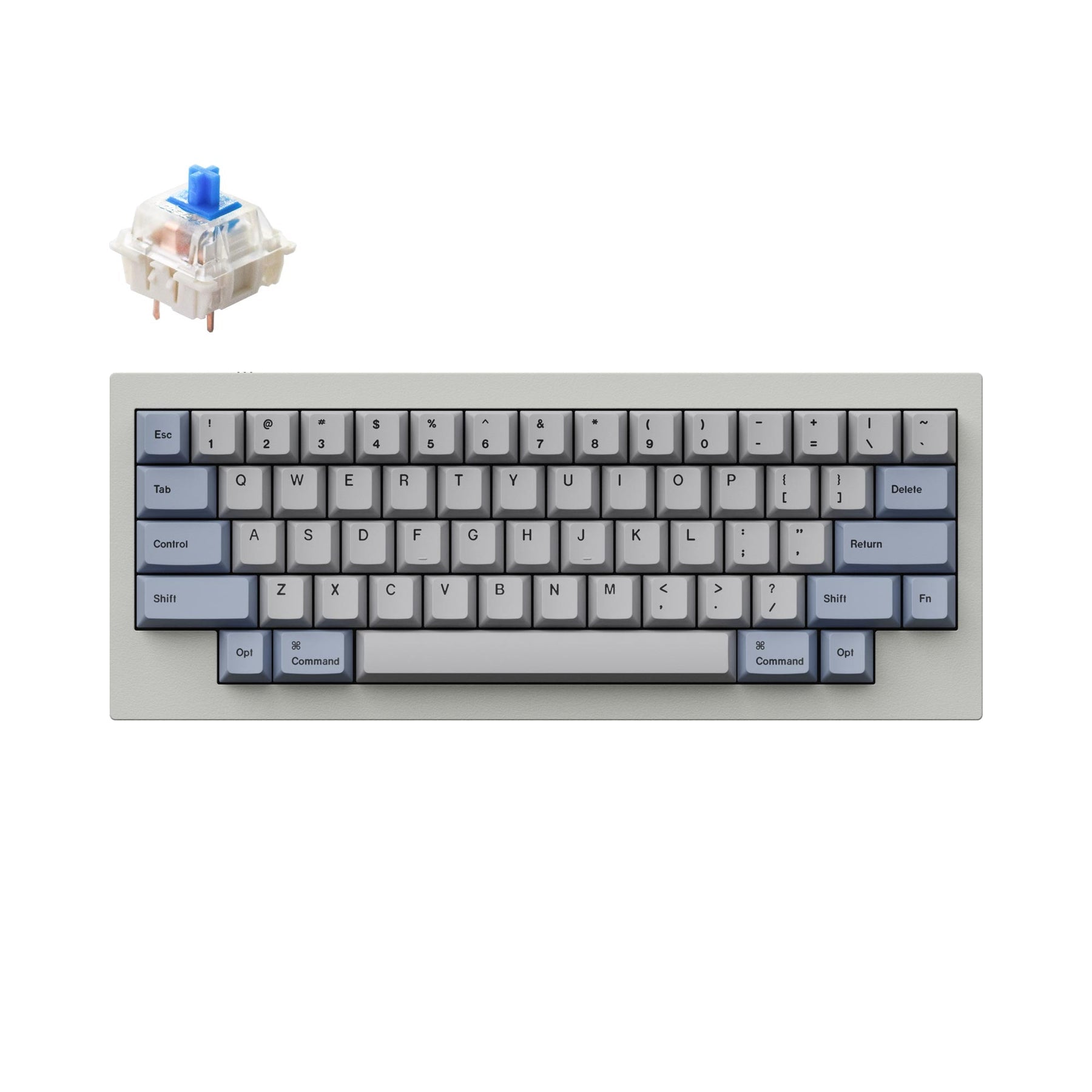 Clavier mécanique personnalisé filaire Keychron Q60 QMK (disposition US ANSI)