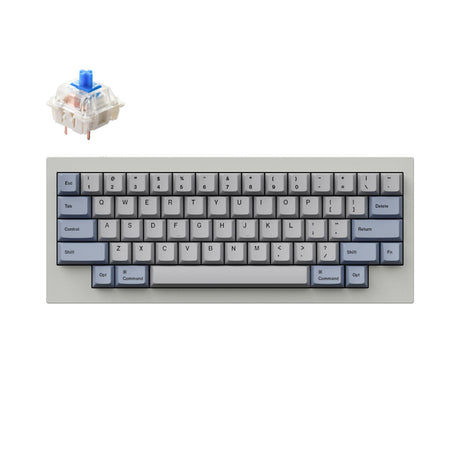 Keychron Q60 QMK Wired Custom Mechanical Keyboard(US ANSI Layout)