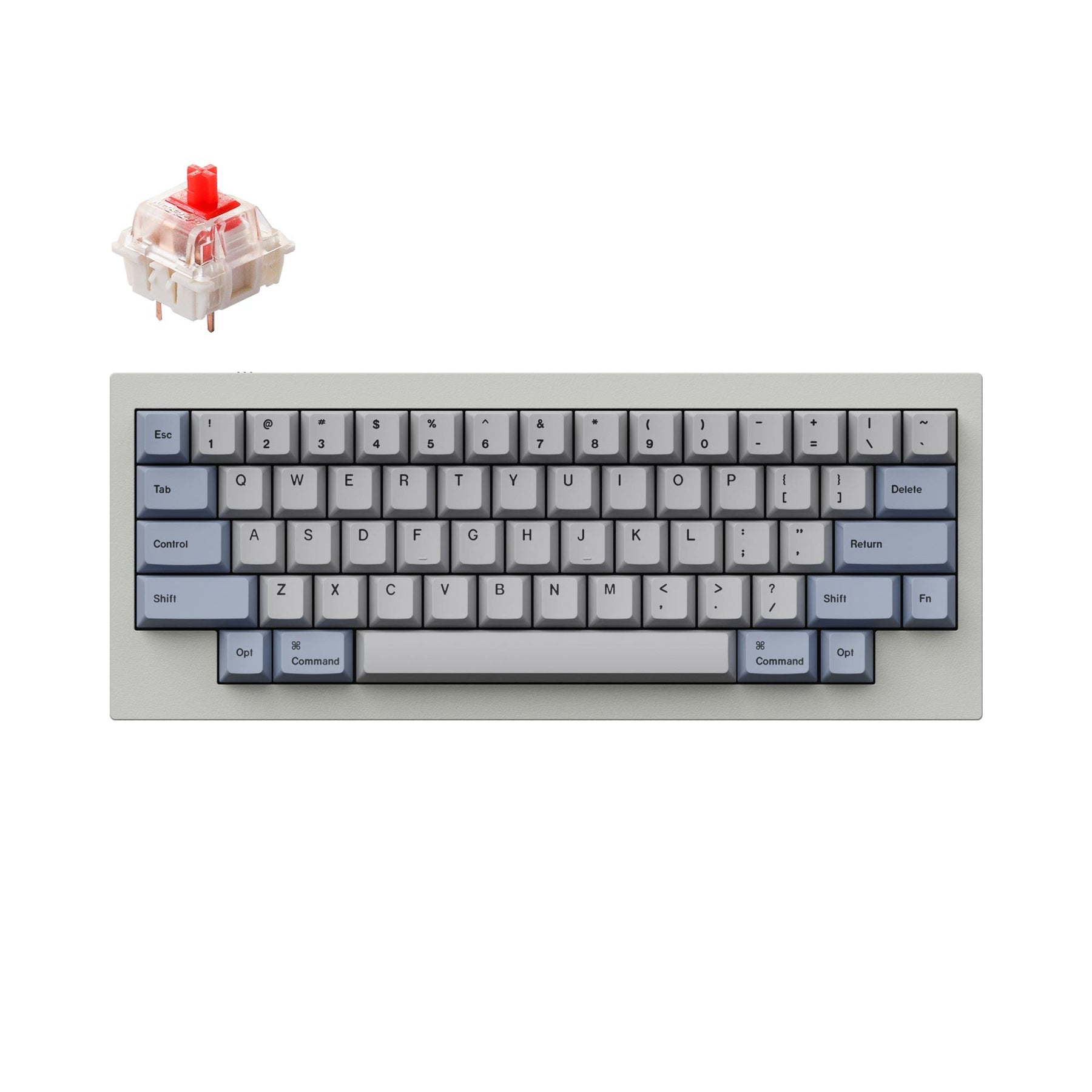 Clavier mécanique personnalisé filaire Keychron Q60 QMK (disposition US ANSI)