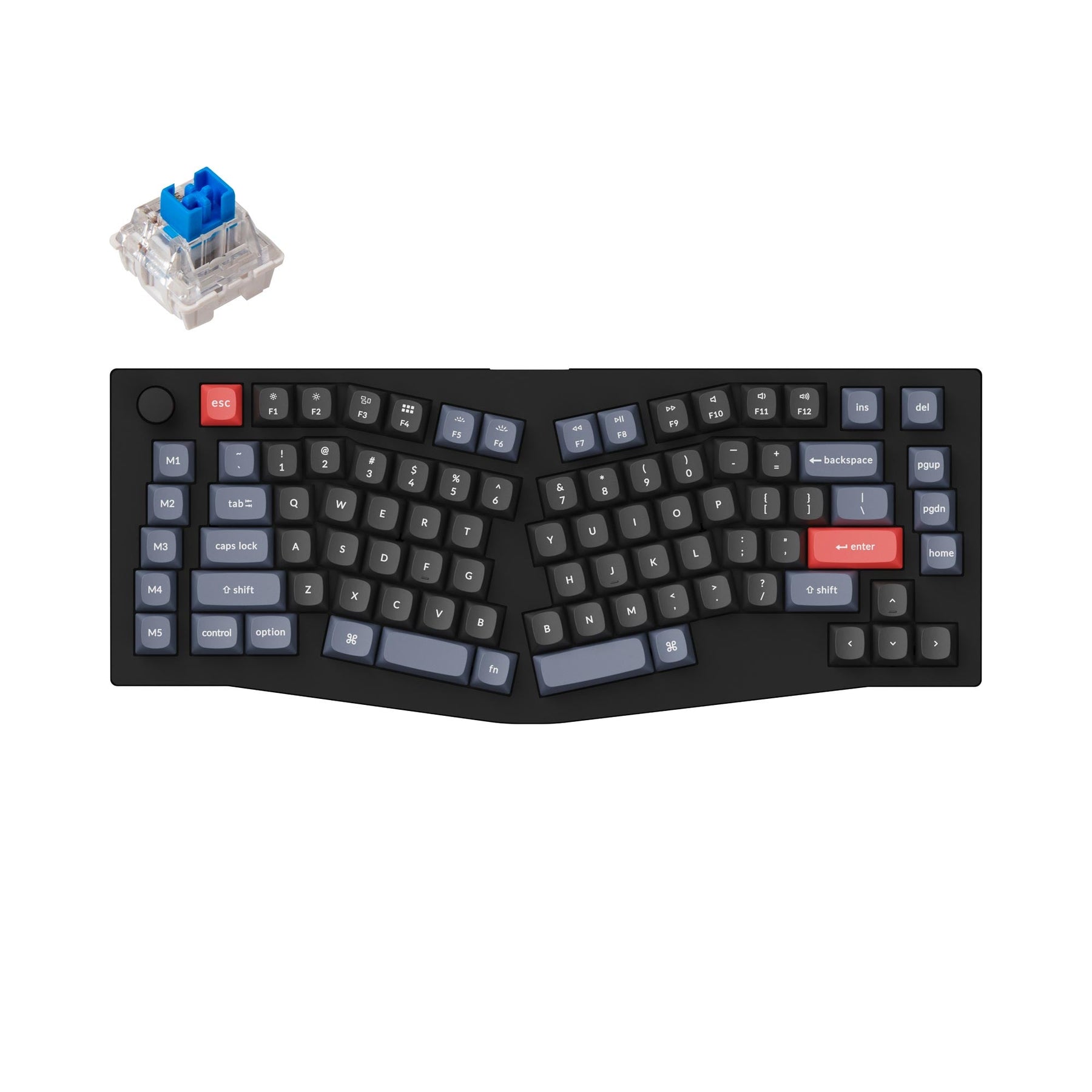 Clavier mécanique personnalisé filaire Keychron V10 QMK (disposition US ANSI)