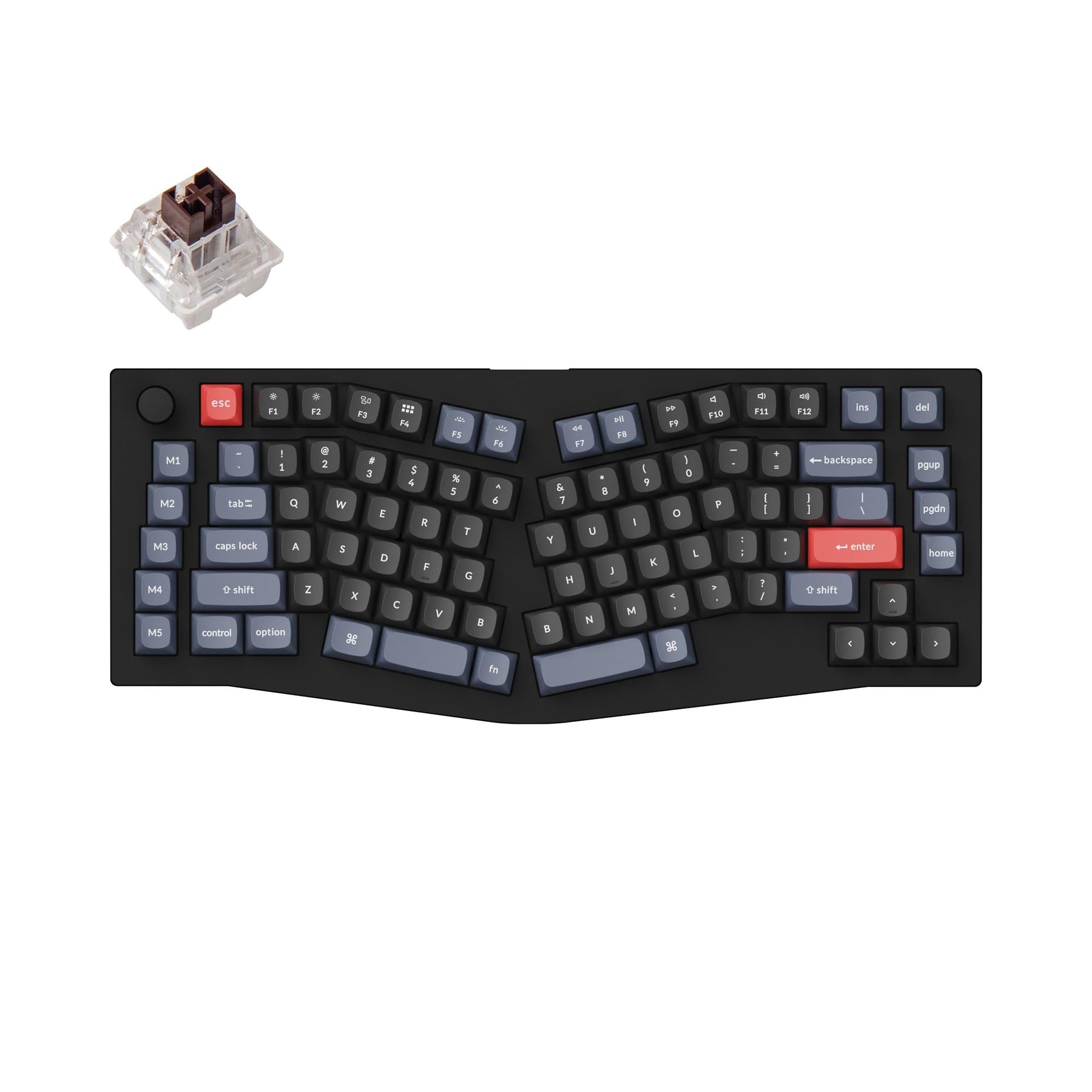 Clavier mécanique personnalisé filaire Keychron V10 QMK (disposition US ANSI)
