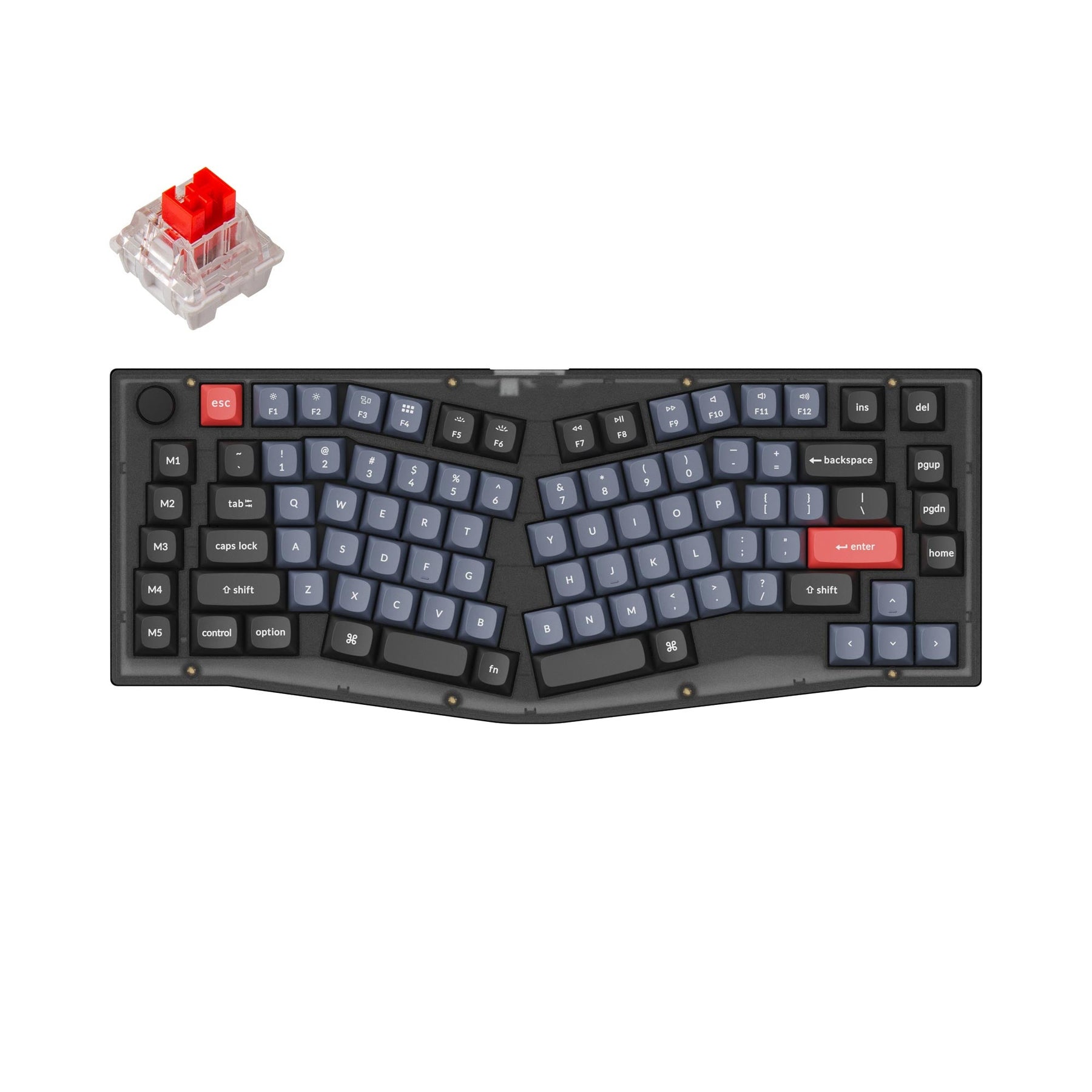 Clavier mécanique personnalisé filaire Keychron V10 QMK (disposition US ANSI)