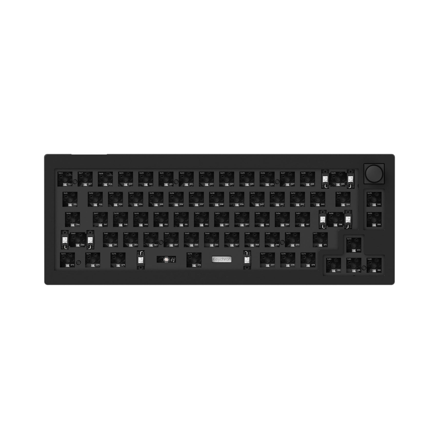 Keychron V2 QMK Wired Custom Mechanical Keyboard(US ANSI Layout)