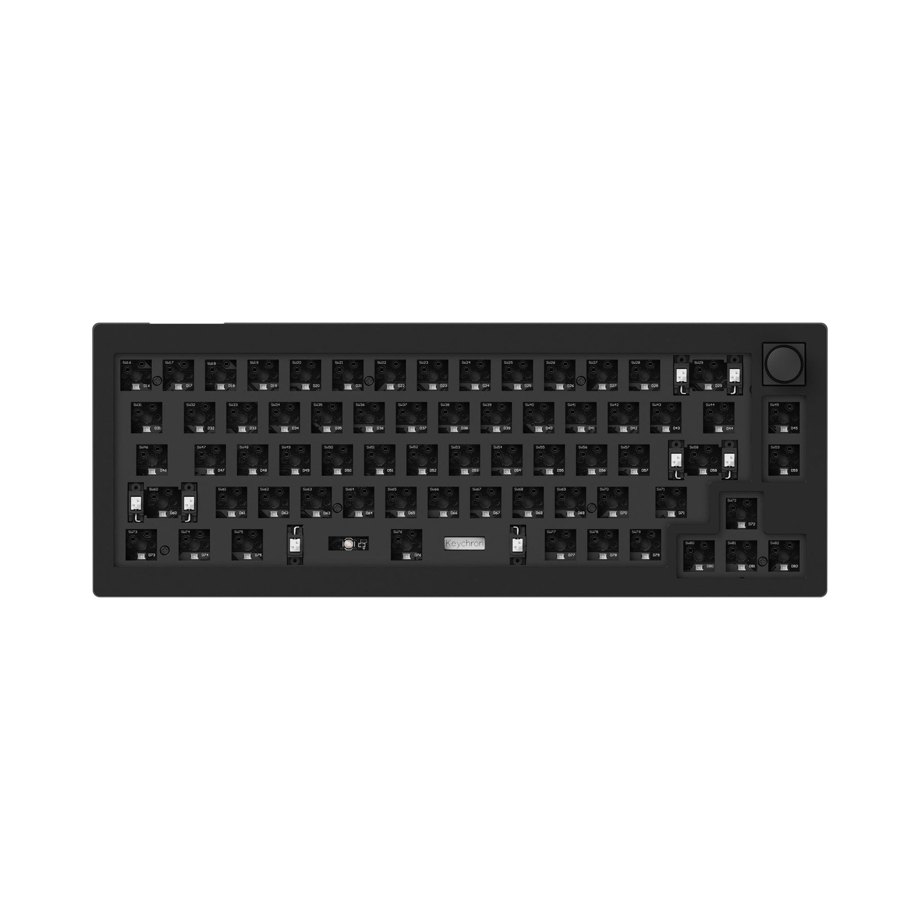 Clavier mécanique personnalisé filaire Keychron V2 QMK (disposition US ANSI)
