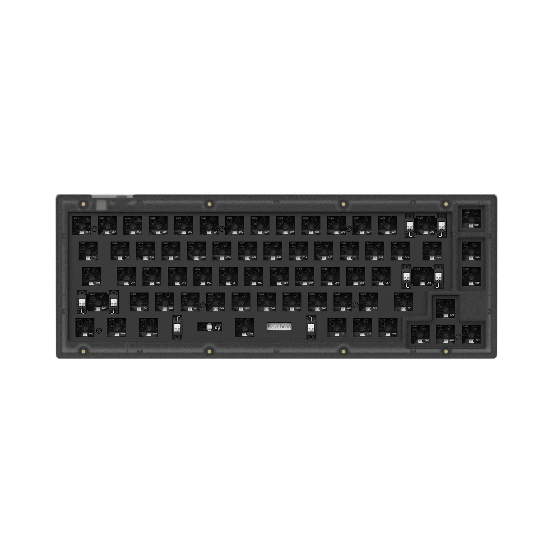 Clavier mécanique personnalisé filaire Keychron V2 QMK (disposition US ANSI)