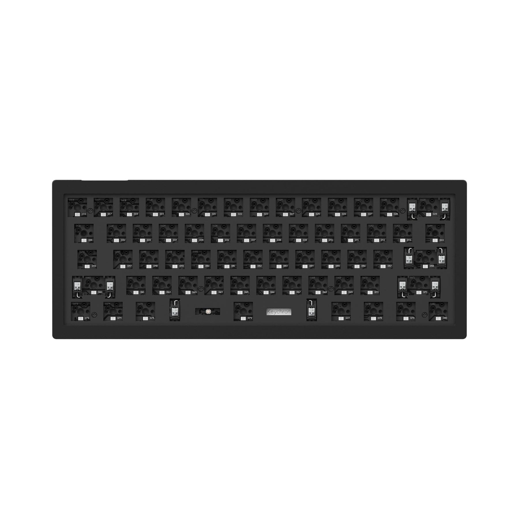 Clavier mécanique personnalisé filaire Keychron V4 QMK (disposition US ANSI)