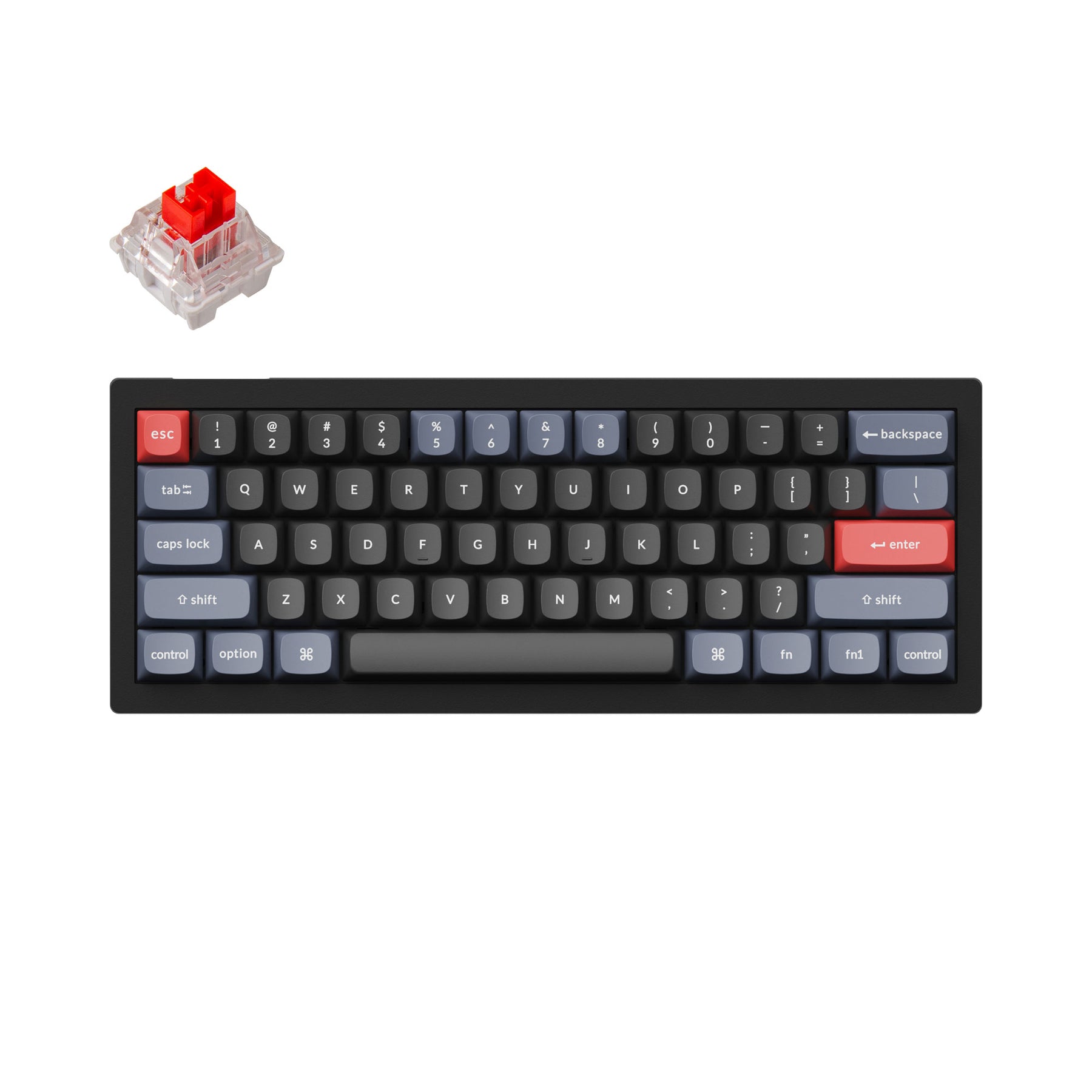 Clavier mécanique personnalisé filaire Keychron V4 QMK (disposition US ANSI)