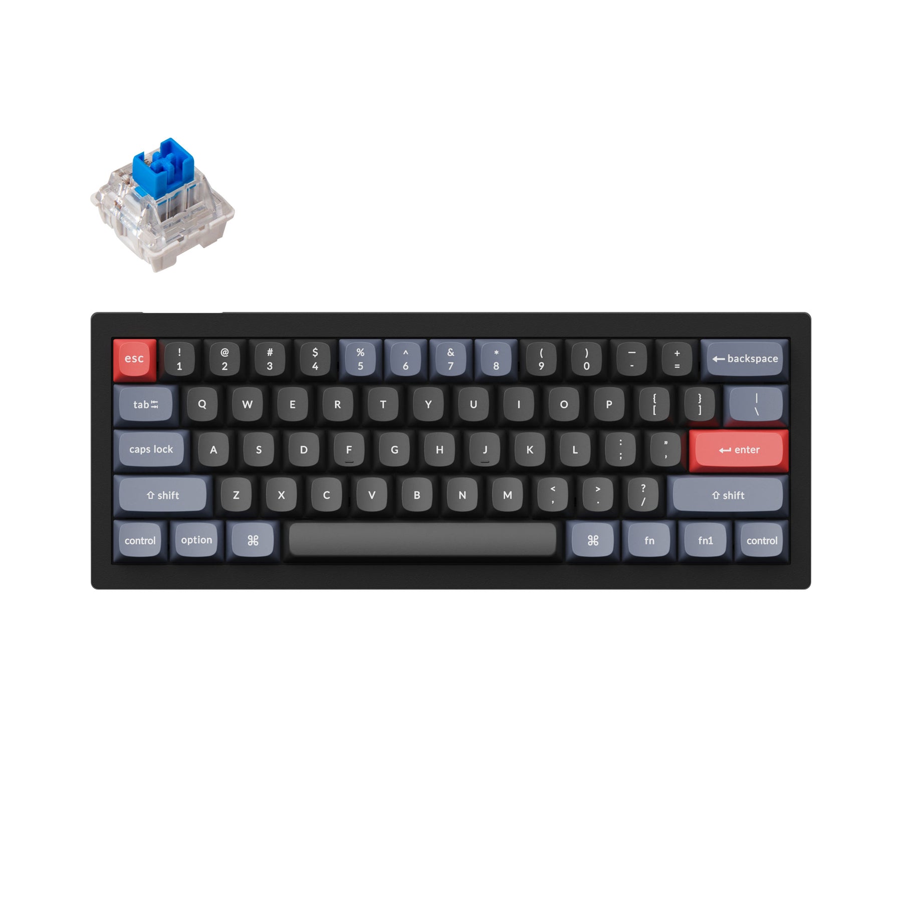 Clavier mécanique personnalisé filaire Keychron V4 QMK (disposition US ANSI)