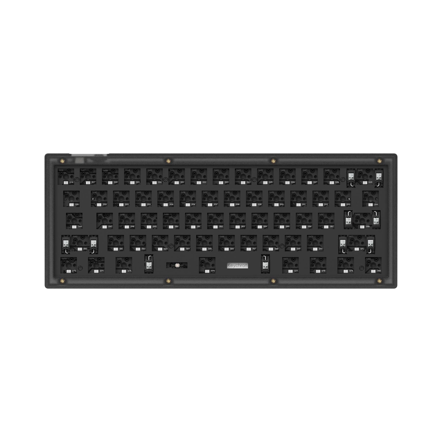 Clavier mécanique personnalisé filaire Keychron V4 QMK (disposition US ANSI)